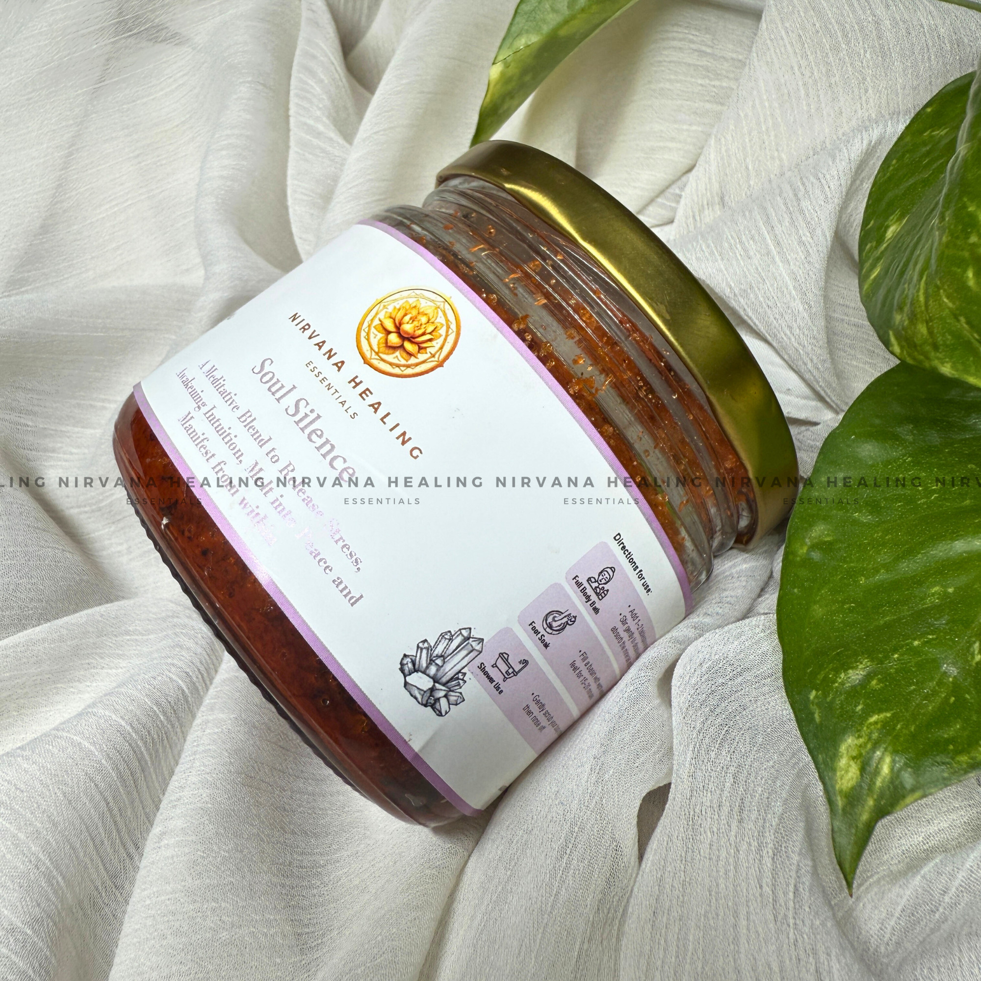 SOUL SILENCE - (Crystal-Infused Bath Salt) - Image 2