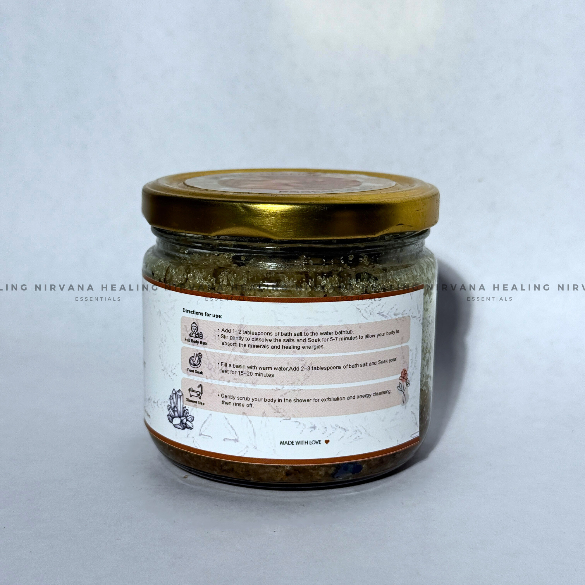 WHITE AURA CLEANER - (Crystal-Charged Bath Salt) - Image 6