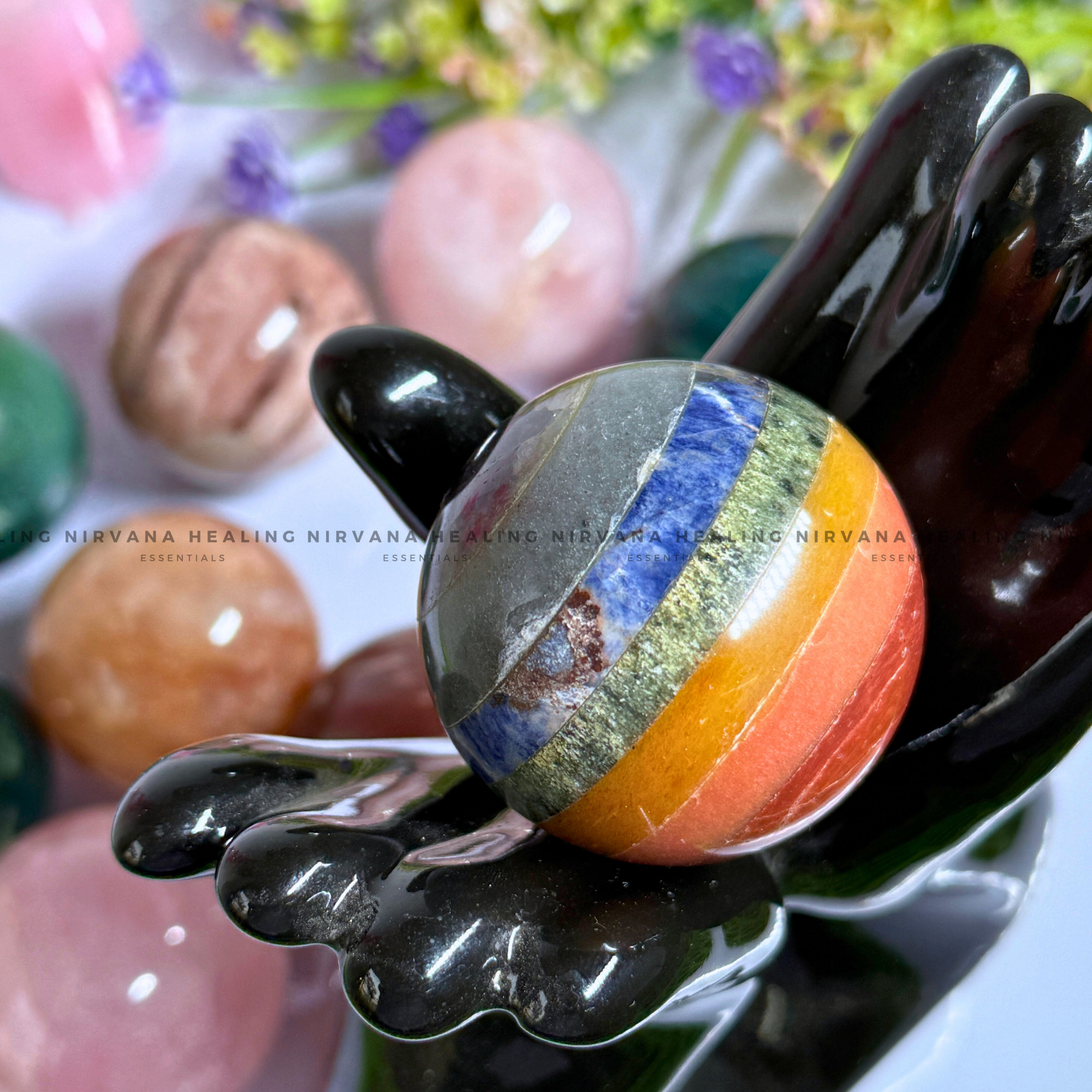 7 CHAKRAS SPHERE
(Energy Alignment, Aura Cleansing And Spiritual Harmony)