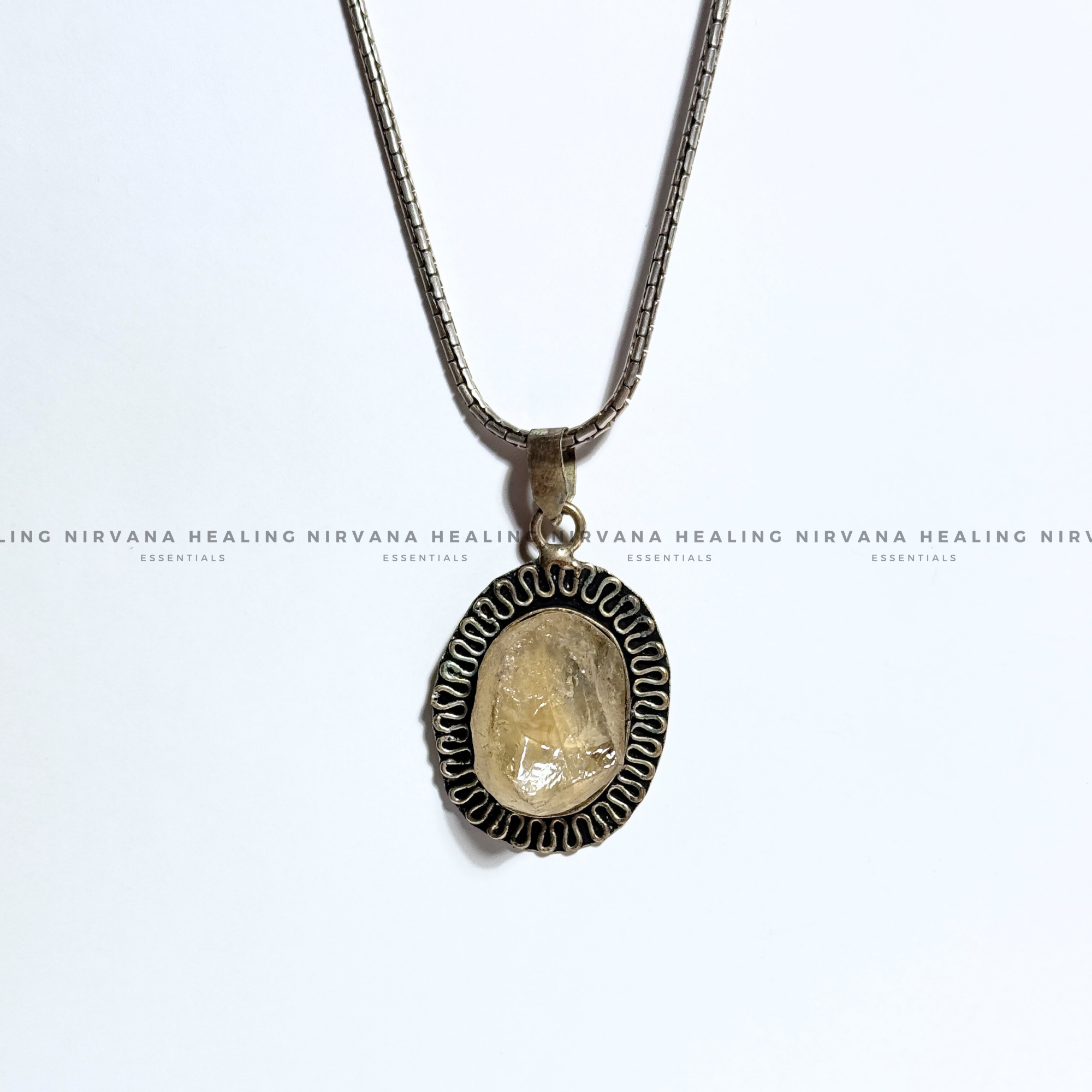 CLEAR QUARTZ RAW PENDANT (Mental Clarity, Master Healer And Energy Amplifier).
- Image 7