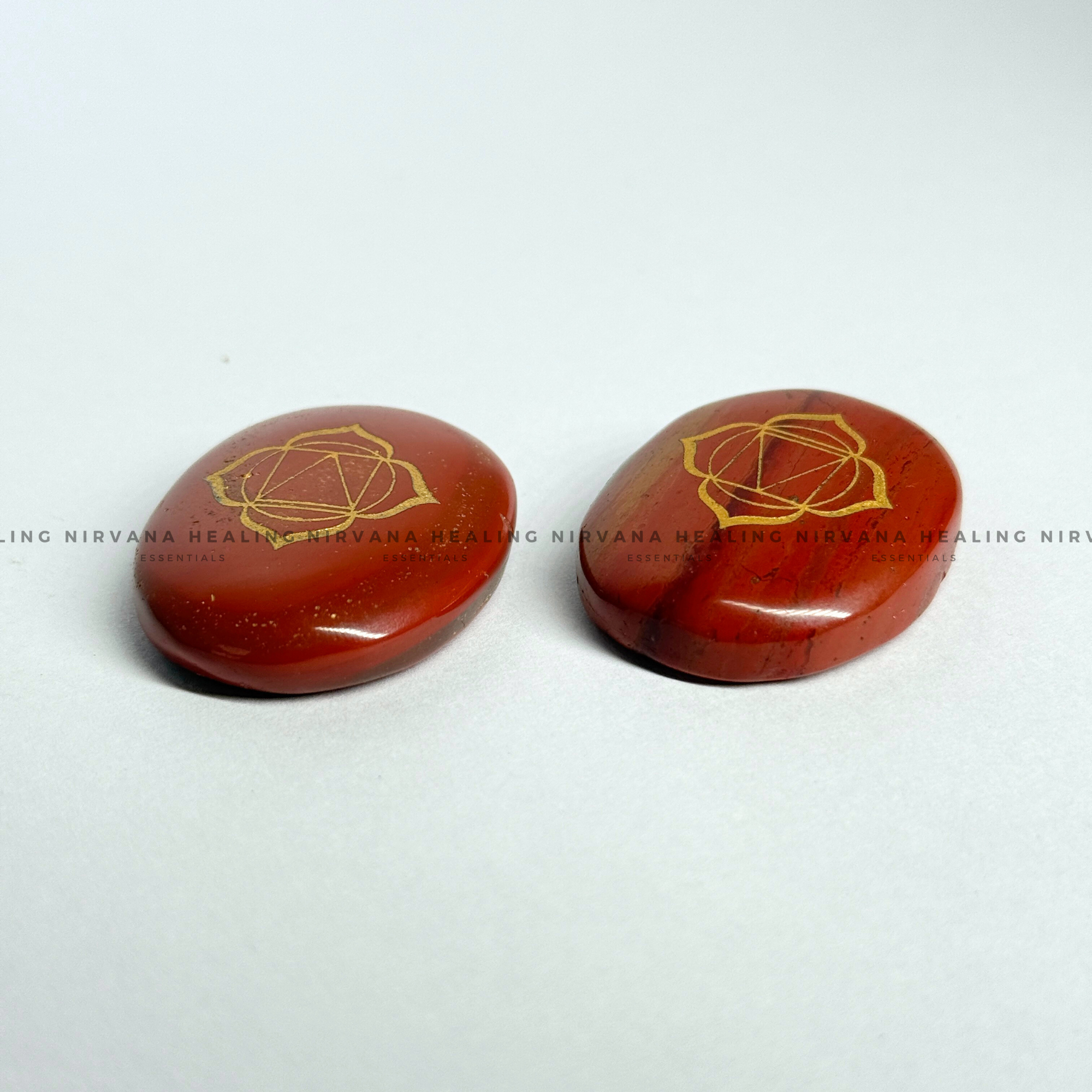 RED JASPER ROOT CHAKRA ZIBU COIN (Immunity, Strength, Health And Pain Relief) - Image 4