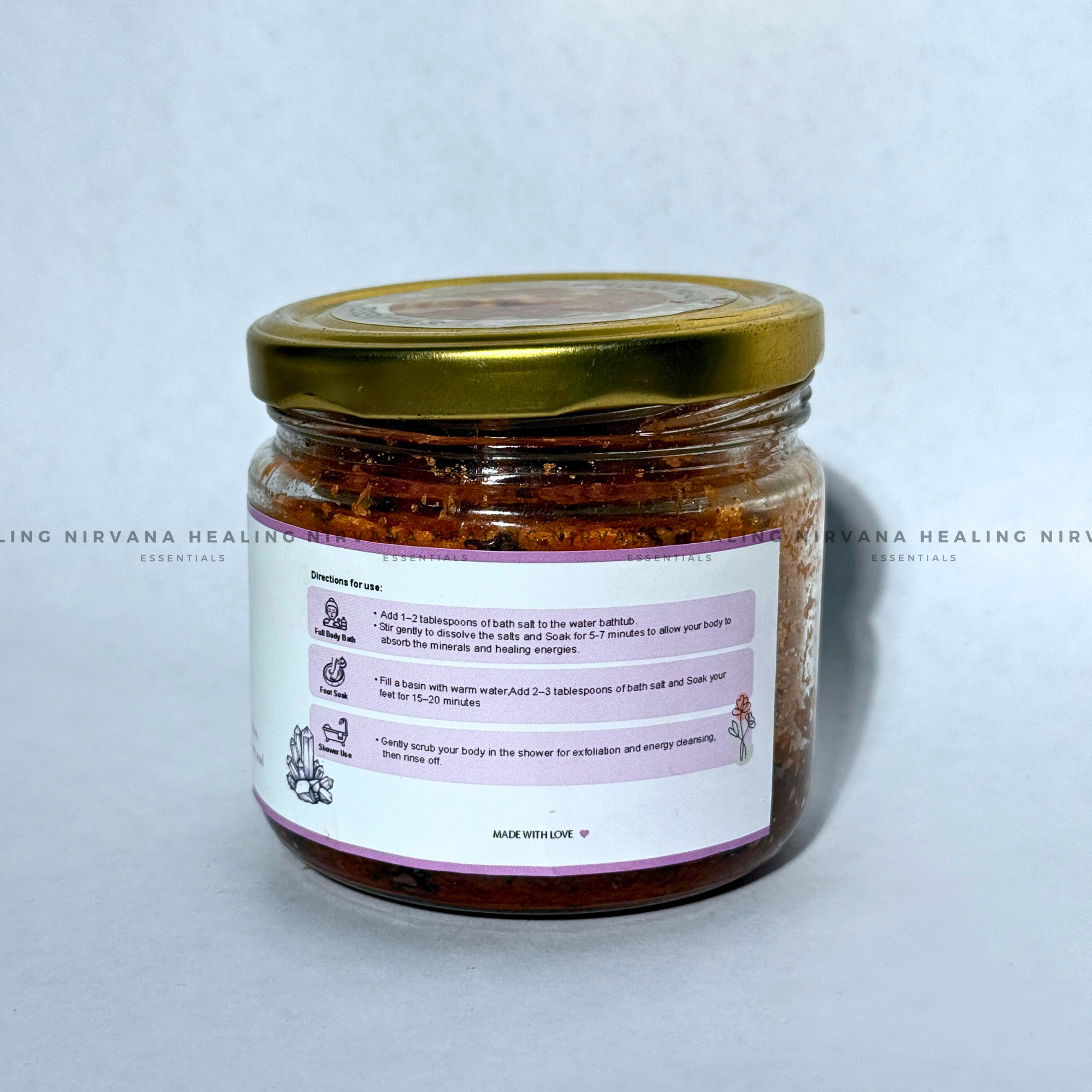 SOUL SILENCE - (Crystal-Infused Bath Salt) - Image 5