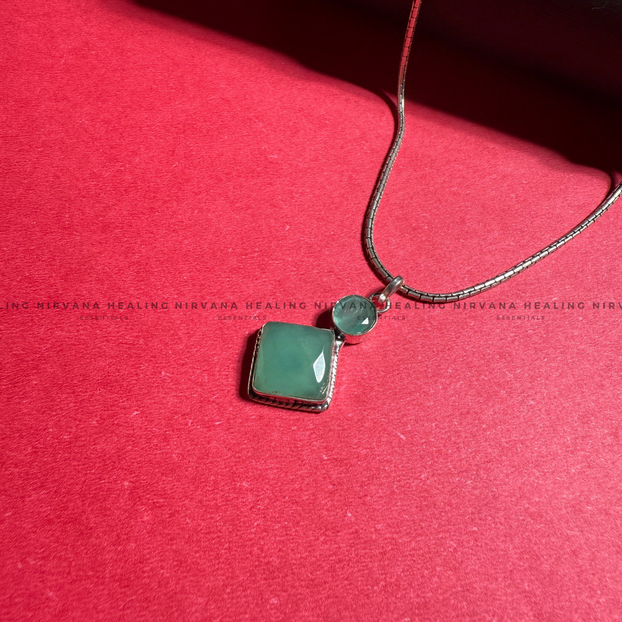 GREEN AVENTURINE DESIGNER PENDANT (Luck, Money, Abundance, Career And Growth). - Image 2