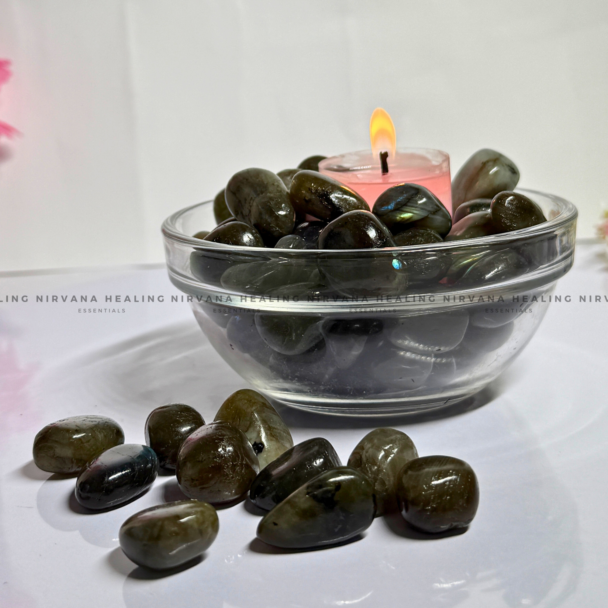 LABRADORITE TUMBLE STONES (Intuition, Inner Power And Transformation).
- Image 3