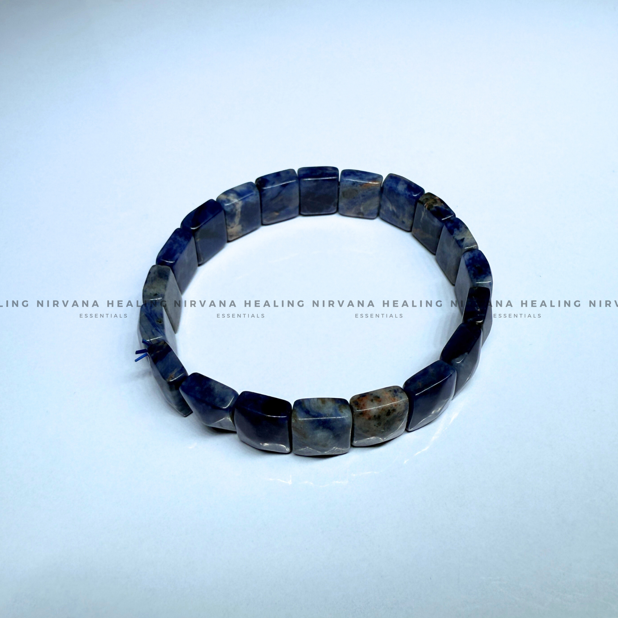LAPIS LAZULI PYRAMID BRACELET
(Communication, Truth, Ease Of Expression And Wisdom) - Image 3
