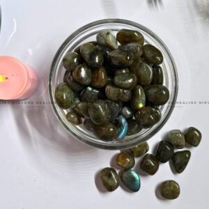 LABRADORITE TUMBLE STONES (Intuition, Inner Power And Transformation).