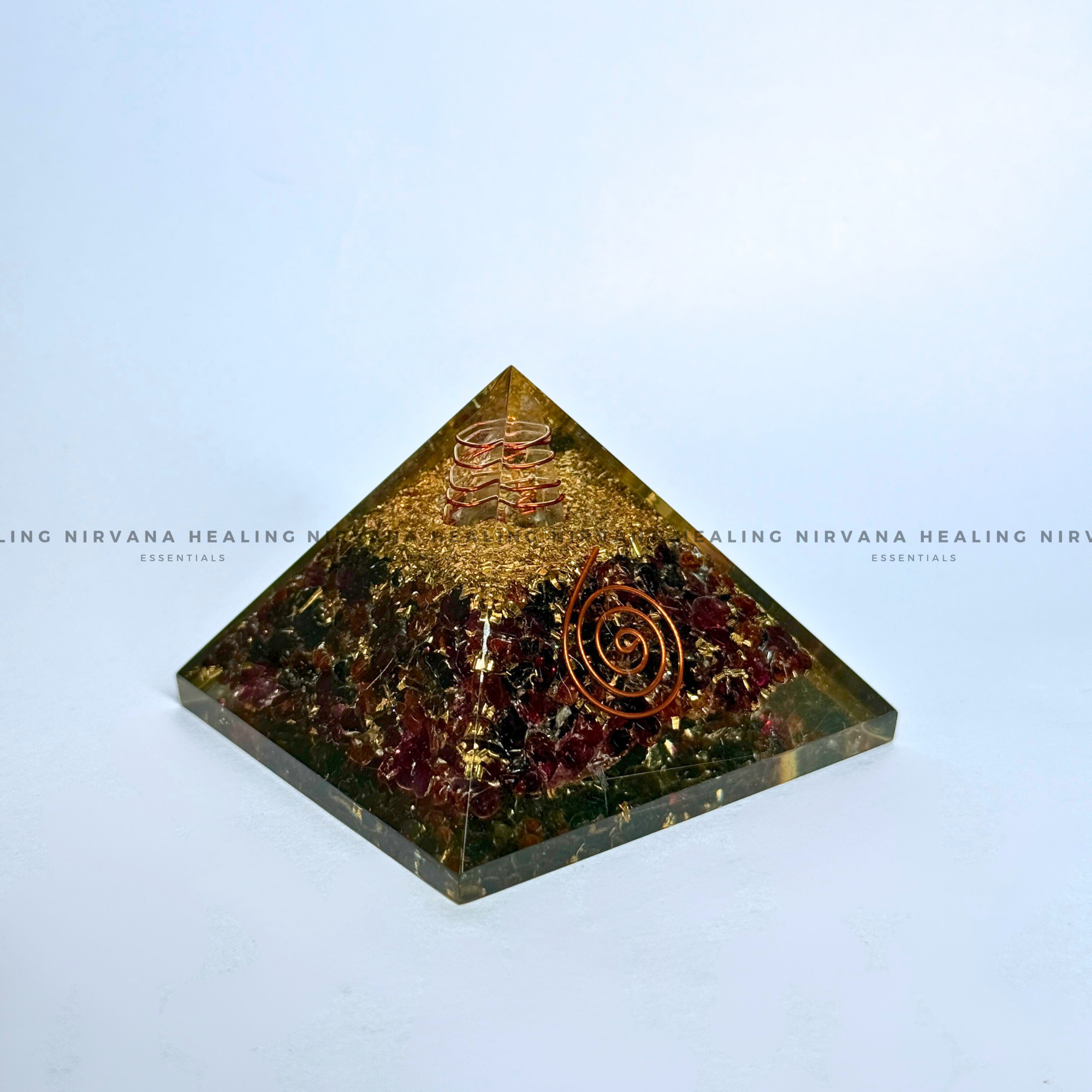 GARNET PYRAMID (Commitment, Passion, Grounding And Courage)
