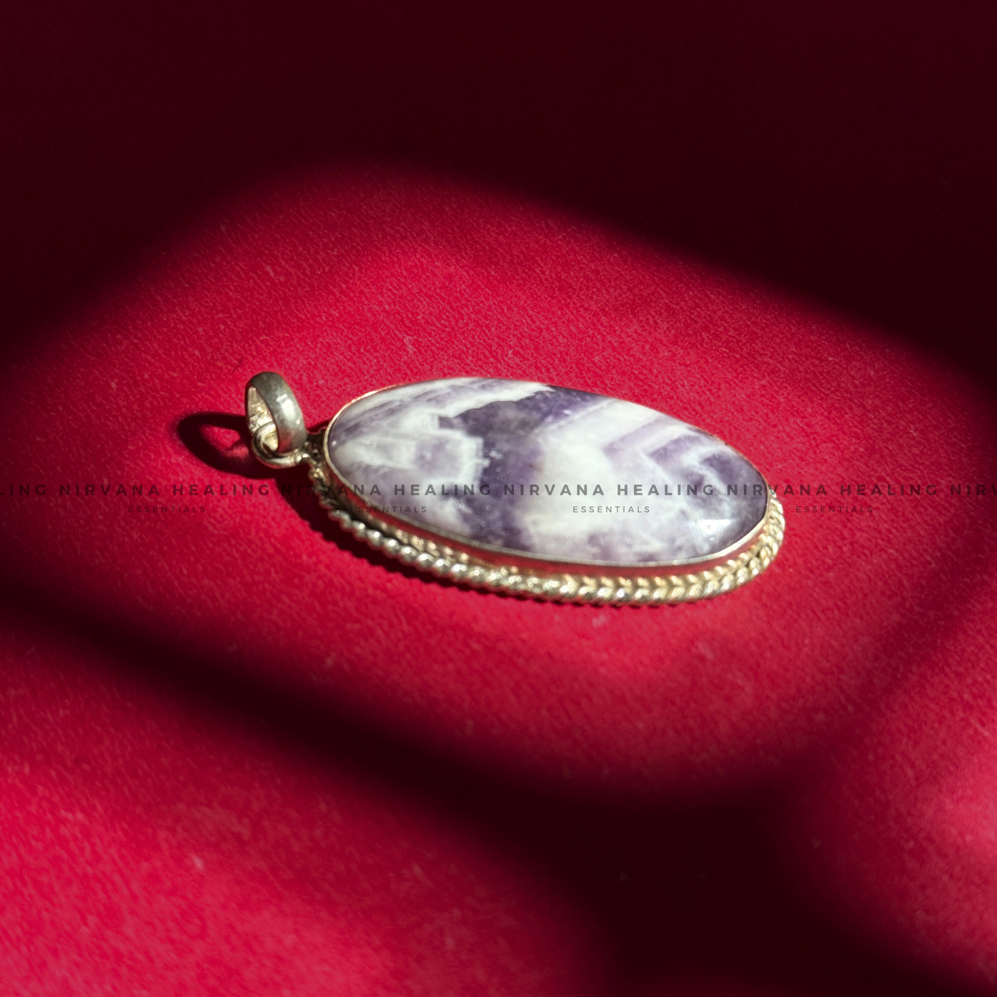 AMETHYST CRYSTAL PENDANT (Meditation, Stress Reduction, Intuition And Manifestation) - Image 2