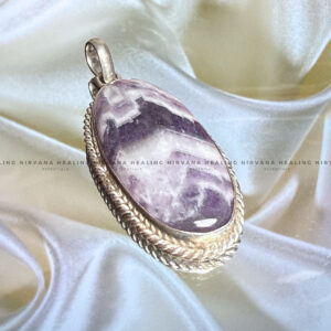 AMETHYST CRYSTAL PENDANT (Meditation, Stress Reduction, Intuition And Manifestation)