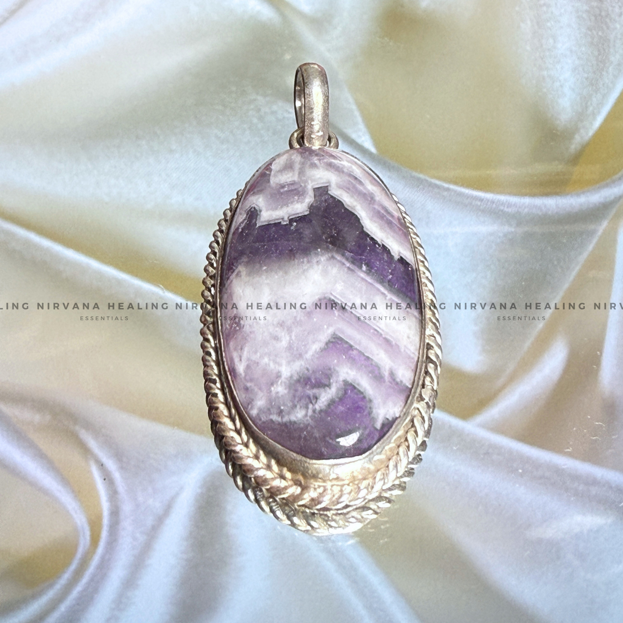 AMETHYST CRYSTAL PENDANT (Meditation, Stress Reduction, Intuition And Manifestation) - Image 3
