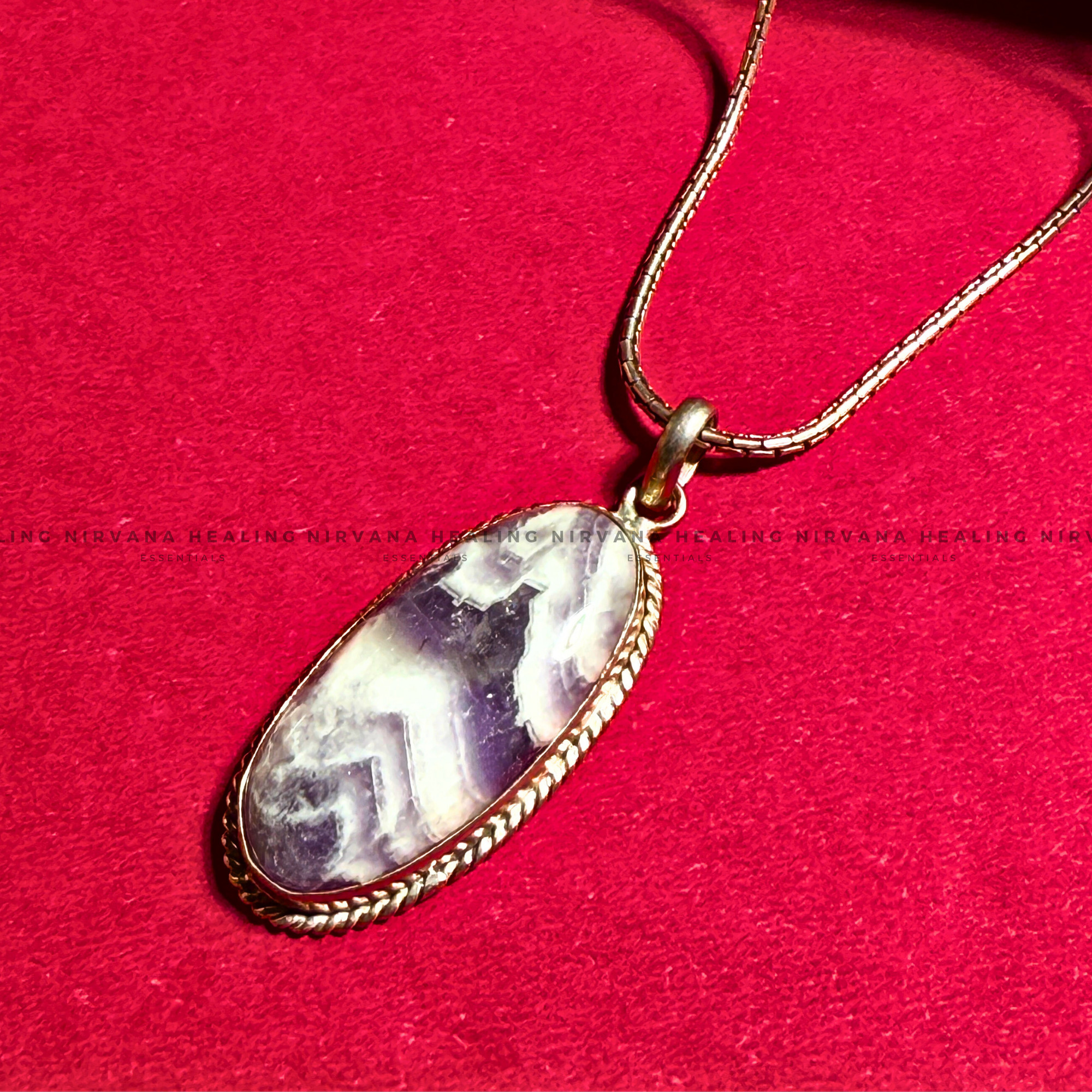 AMETHYST CRYSTAL PENDANT (Meditation, Stress Reduction, Intuition And Manifestation) - Image 6