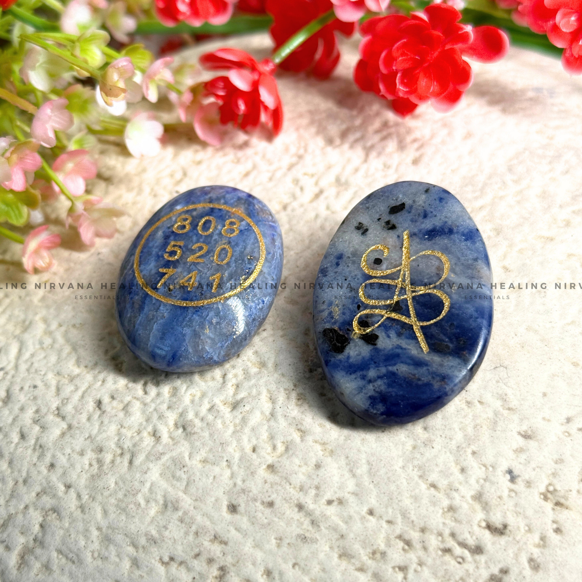 SODALITE ABUNDANCE ZIBU COIN (Sodalite Creativity, Expression, Logic And Communication) - Image 2