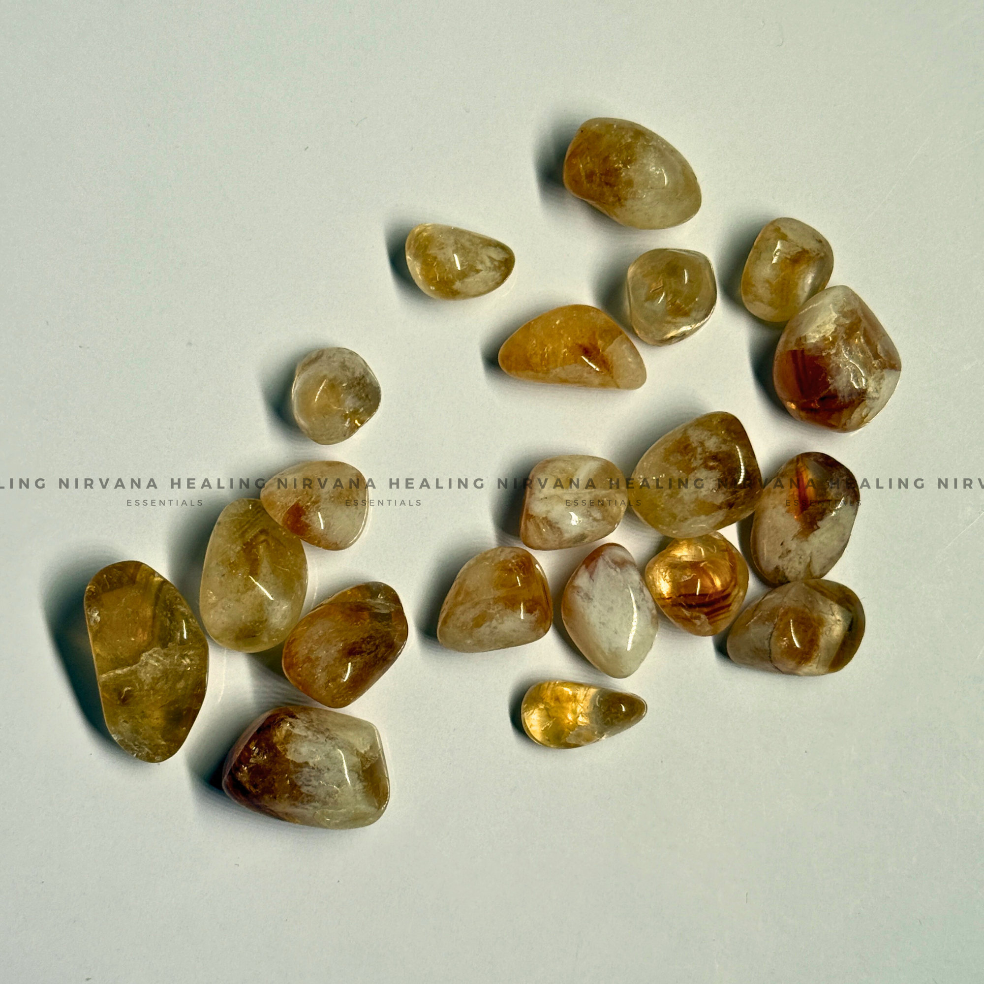 CITRINE TUMBLE STONES (Abundance, Creativity, Success And Confidence).
- Image 3