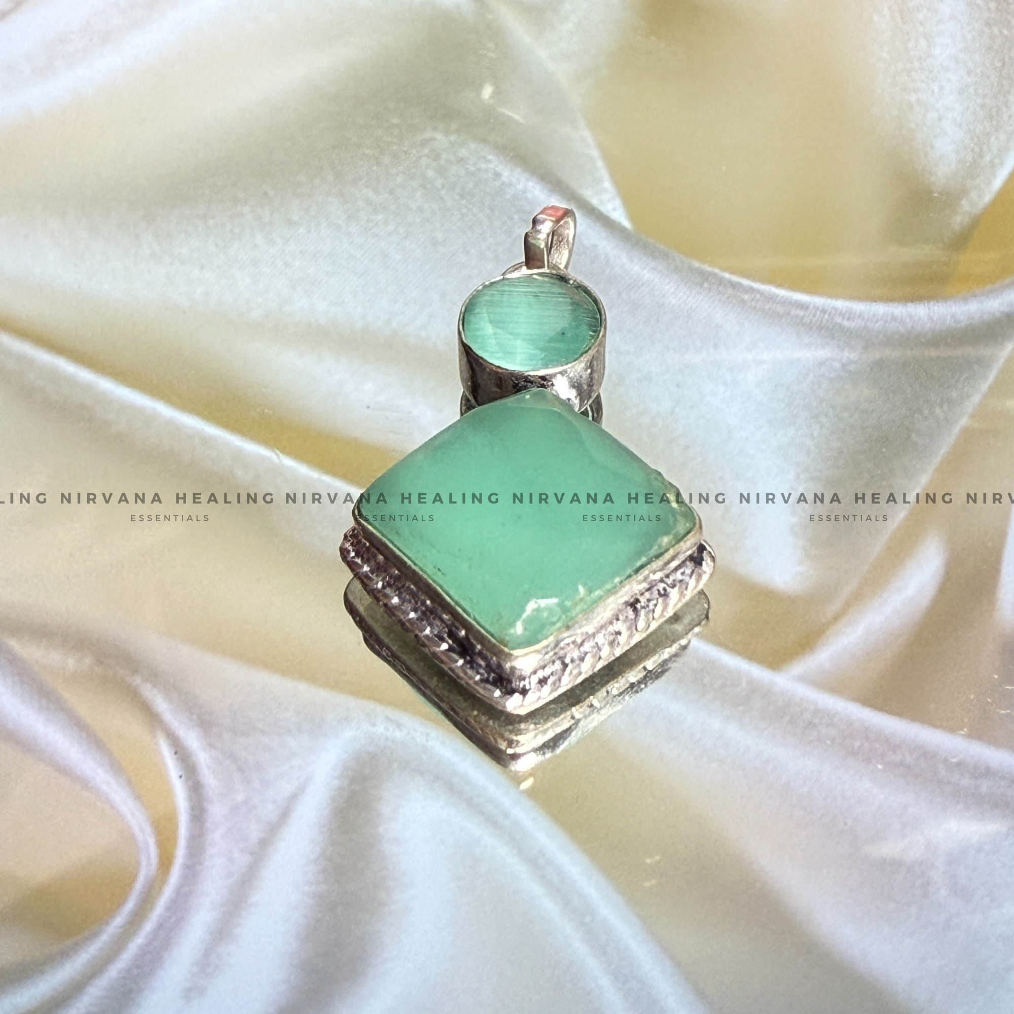 GREEN AVENTURINE DESIGNER PENDANT (Luck, Money, Abundance, Career And Growth). - Image 8