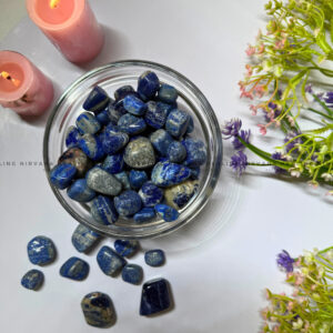LAPIS LAZULI TUMBLE STONES (Communication, Truth, Ease Of Expression And Wisdom)