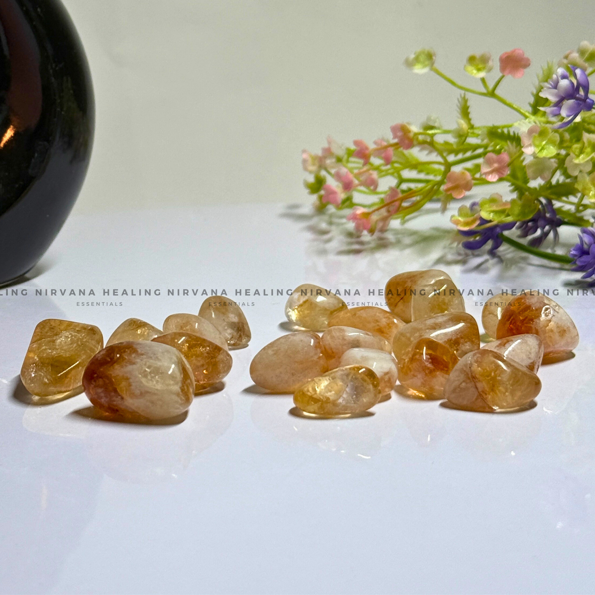 CITRINE TUMBLE STONES (Abundance, Creativity, Success And Confidence).
- Image 5