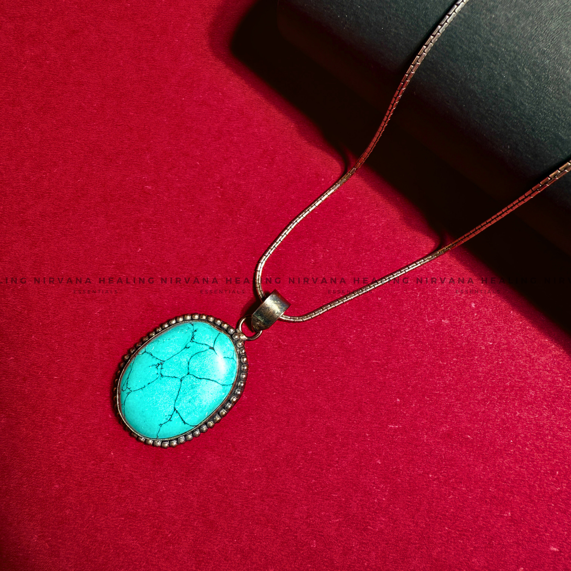 TURQUOISE CRYSTAL PENDANT (Divine Protection, Psycho Gifts, Healing, Wisdom And Truth) - Image 8