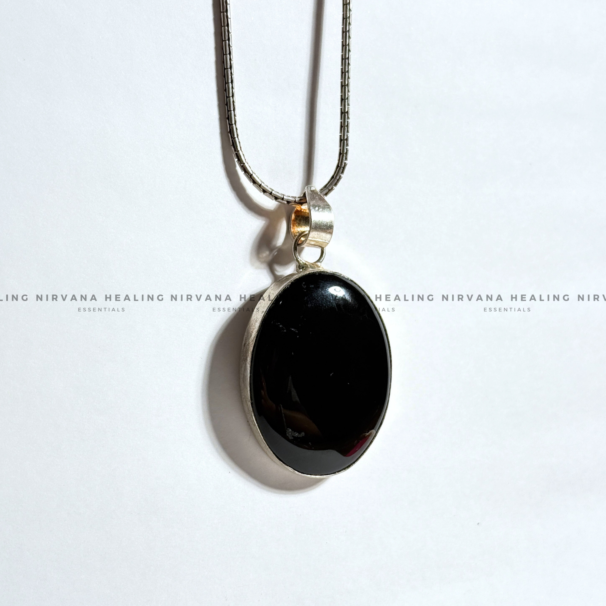 BLACK AGATE PENDANT (Grounding, Protection, Success And Courage) - Image 3