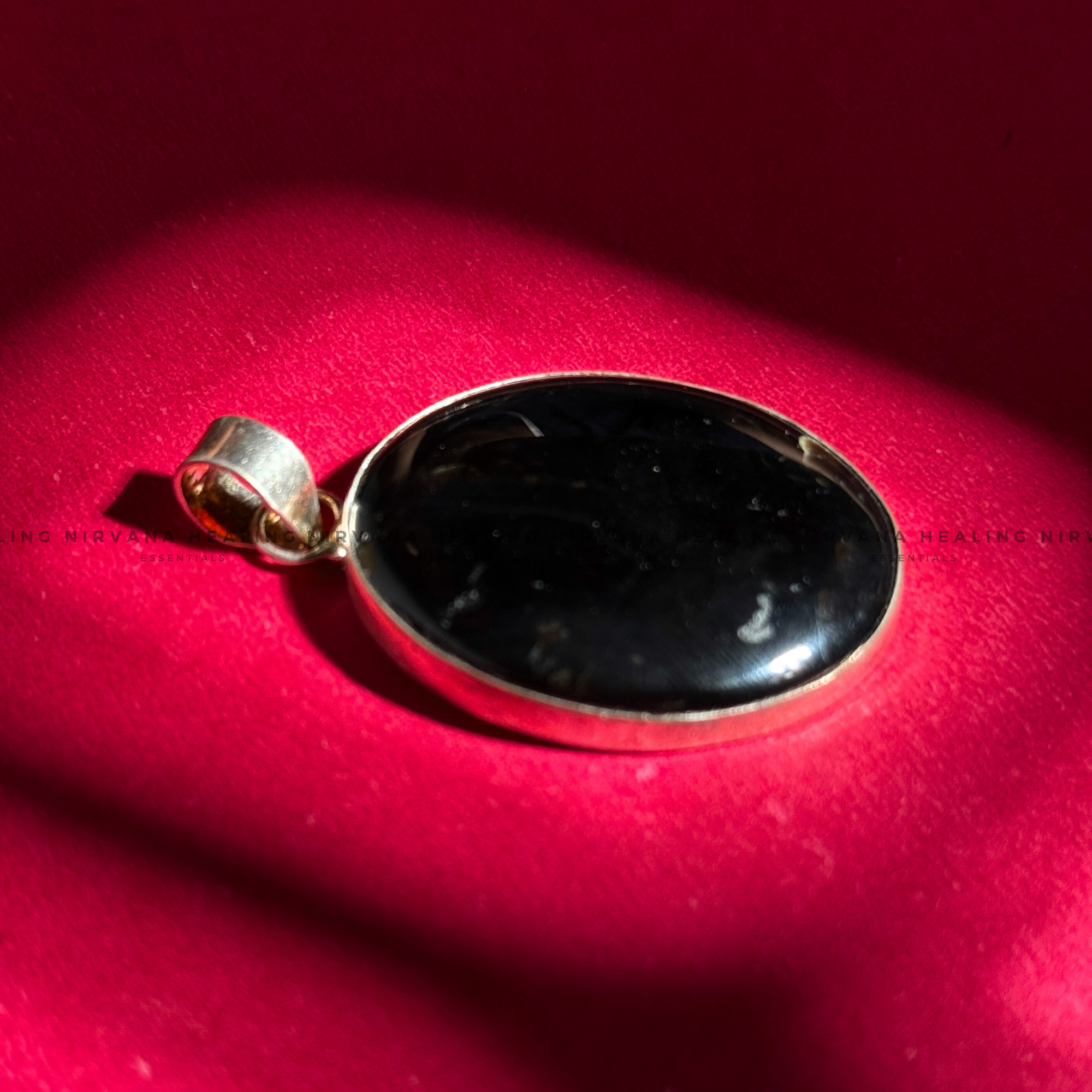 BLACK AGATE PENDANT (Grounding, Protection, Success And Courage) - Image 4