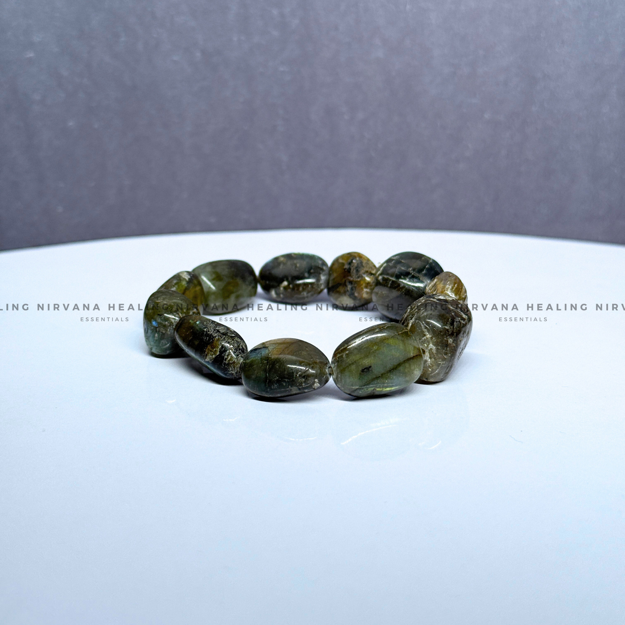 LABRADORITE TUMBLE BRACELET (Intuition, Inner Power And Transformation).
- Image 4