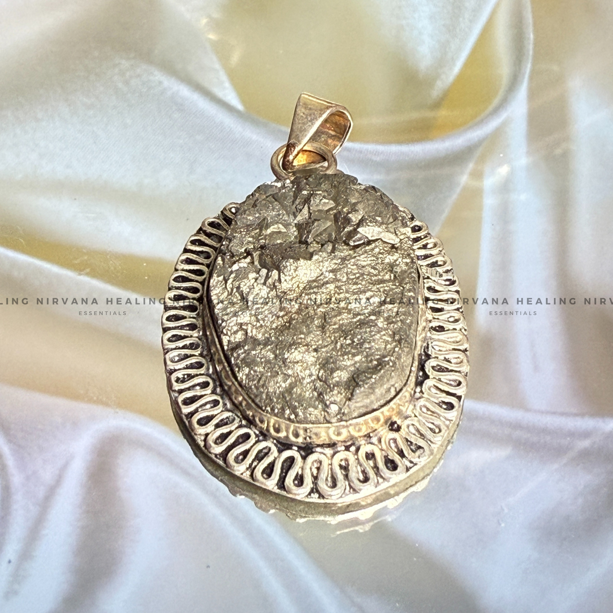 PYRITE CRYSTAL PENDANT (Money Magnet, Prosperity, Fame, And Abundance). - Image 3