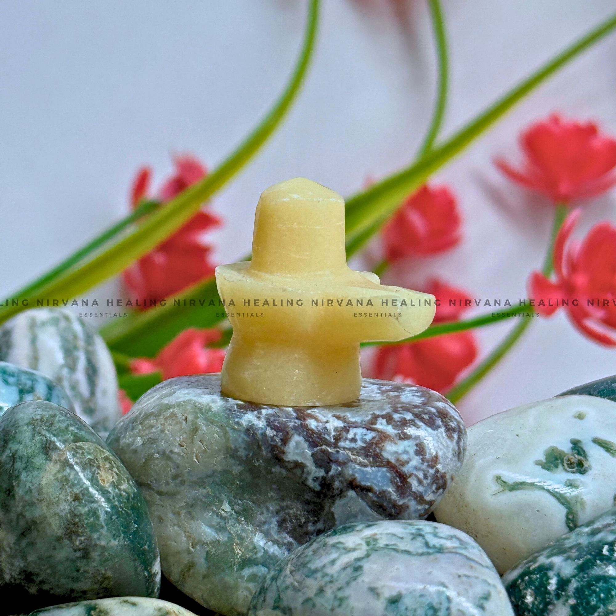 YELLOW AVENTURINE SHIVLING (1 Inch) (Joy, Leadership And Empowerment) - Image 8