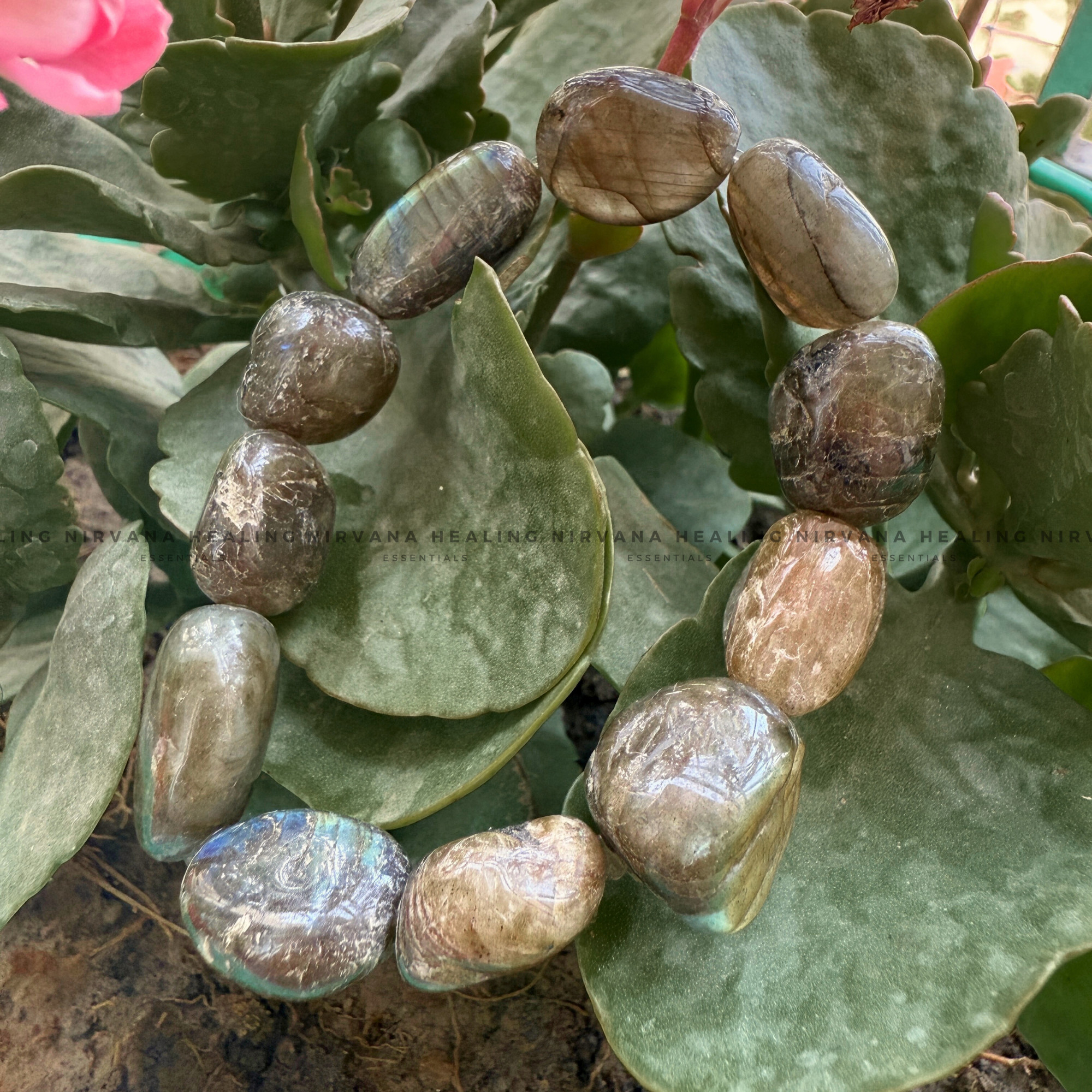 LABRADORITE TUMBLE BRACELET (Intuition, Inner Power And Transformation).
- Image 5