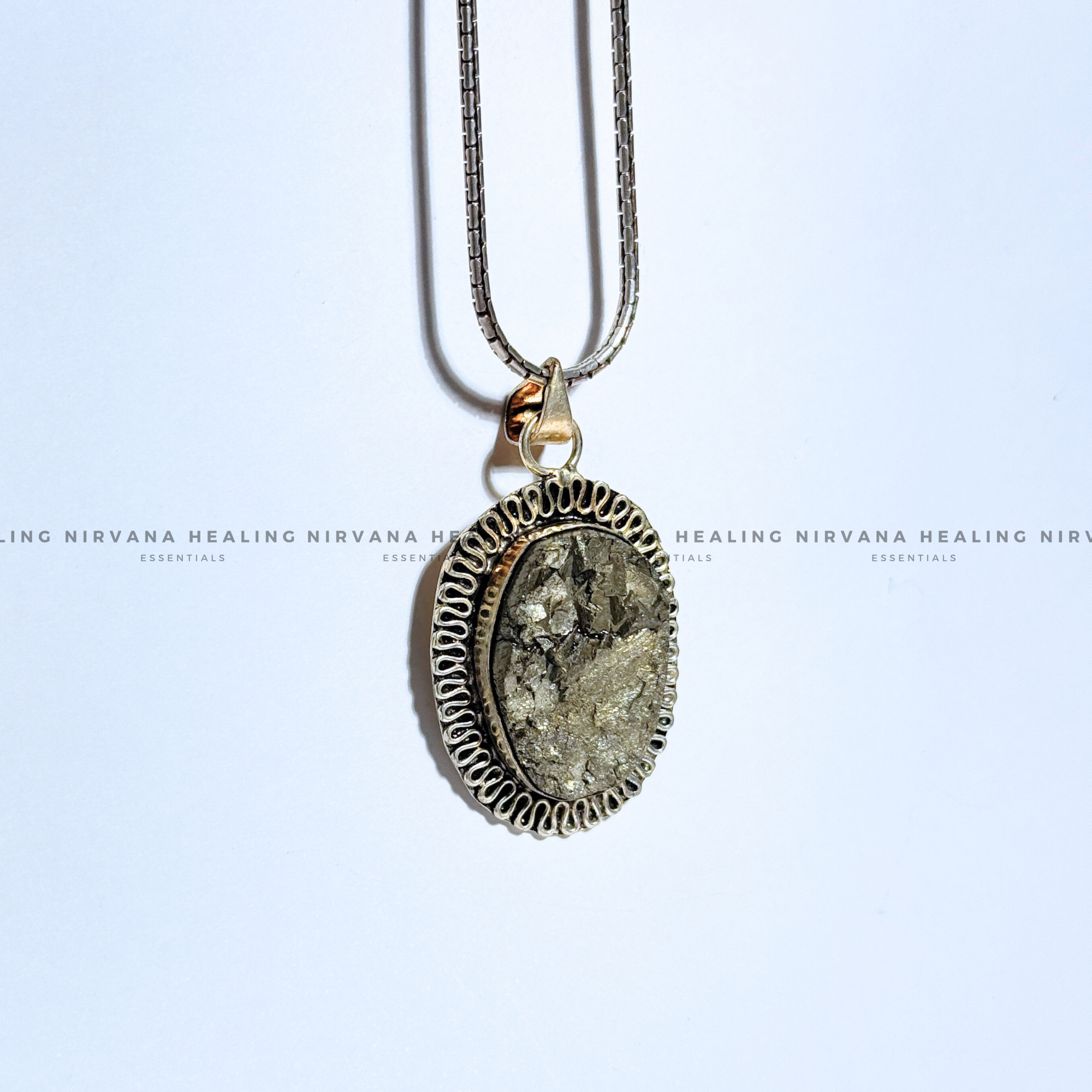 PYRITE CRYSTAL PENDANT (Money Magnet, Prosperity, Fame, And Abundance). - Image 5