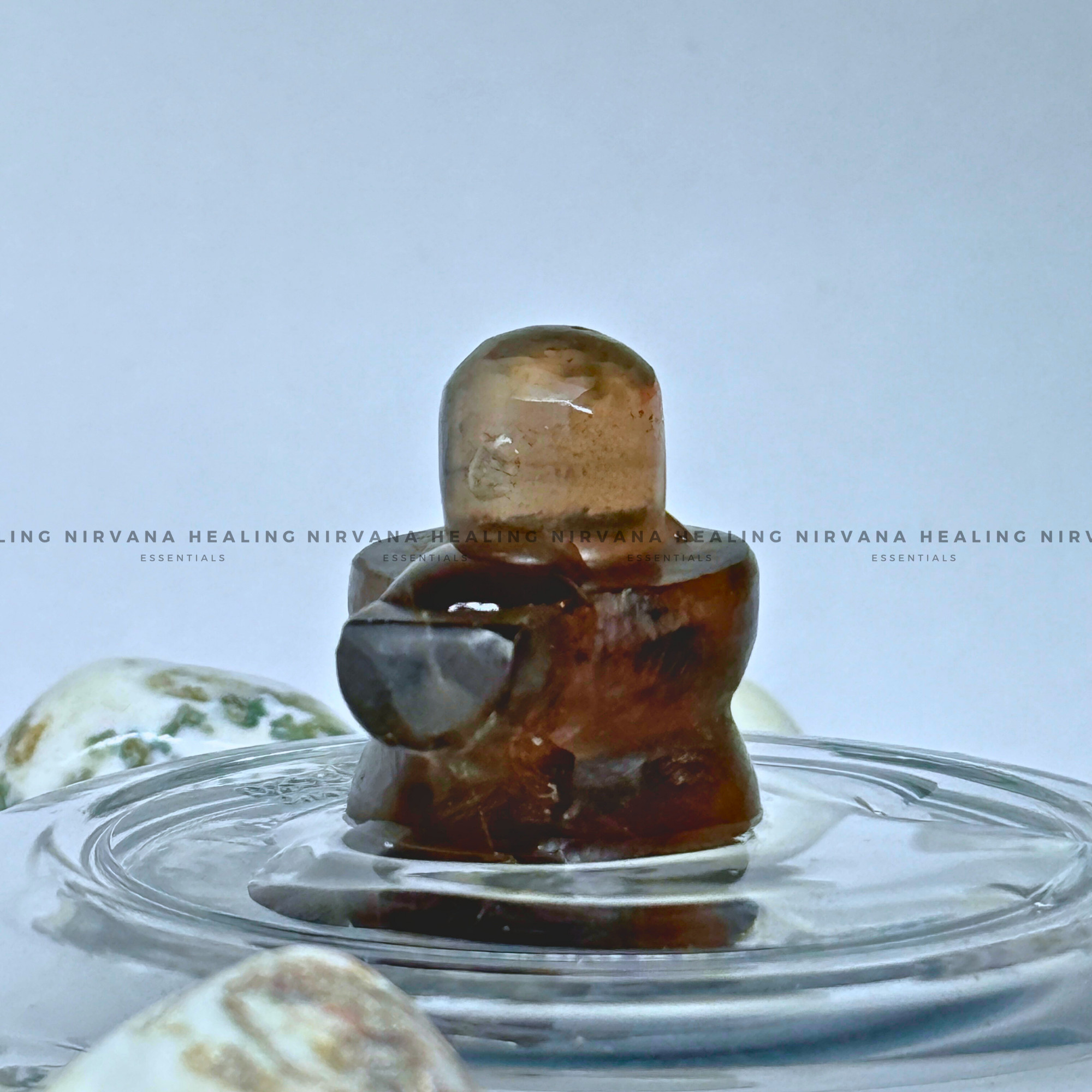 SMOKY QUARTZ SHIVLING (1 Inch) (Grounding, Detox, Protection And Removes Anxiety) - Image 3