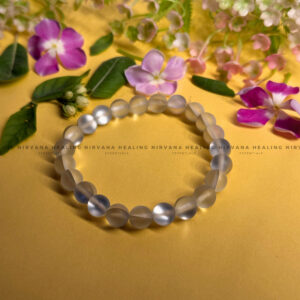 ANGEL AURA ROUND BEADED BRACELET (Divine Connection, Spiritual Awakening And Peace)