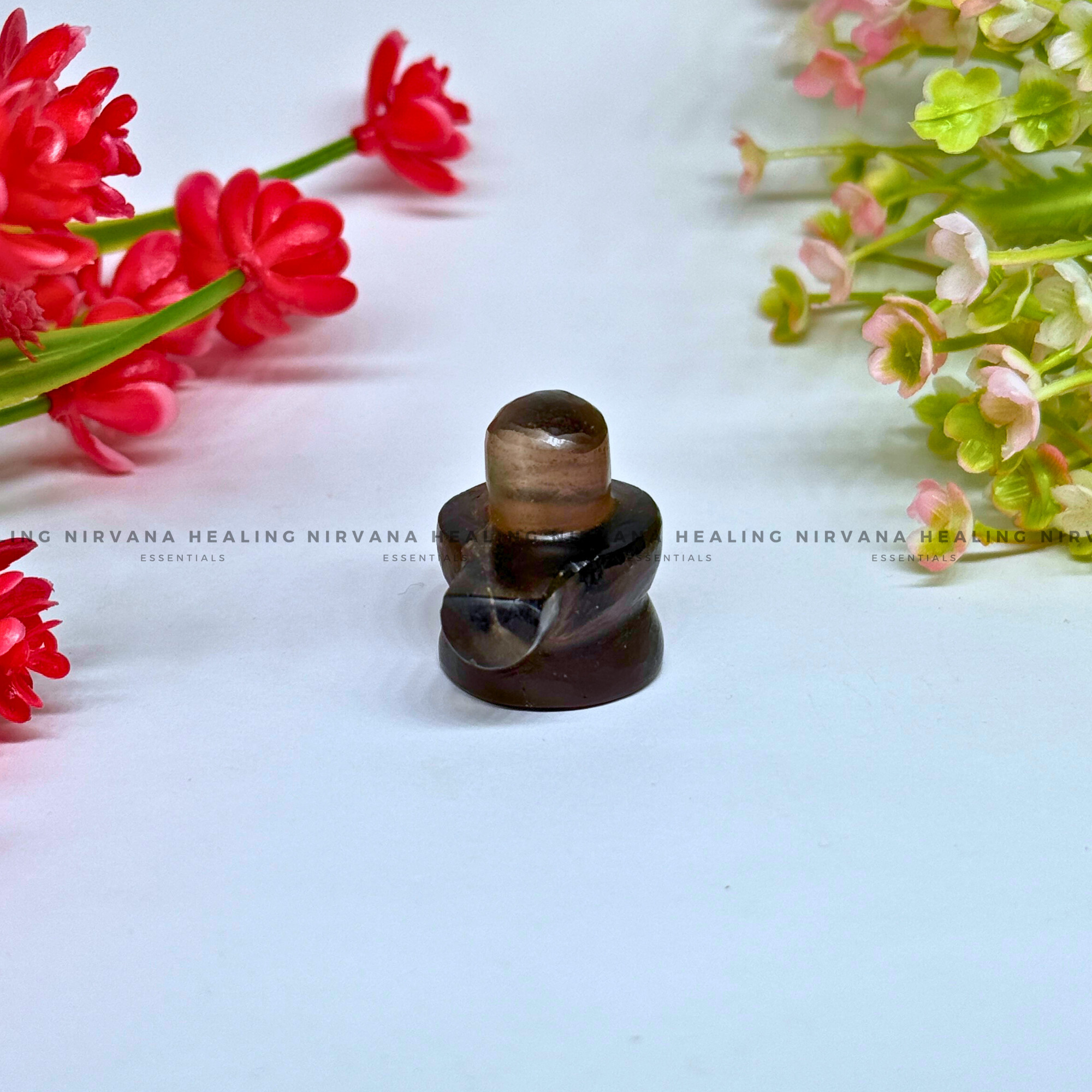 SMOKY QUARTZ SHIVLING (1 Inch) (Grounding, Detox, Protection And Removes Anxiety) - Image 4