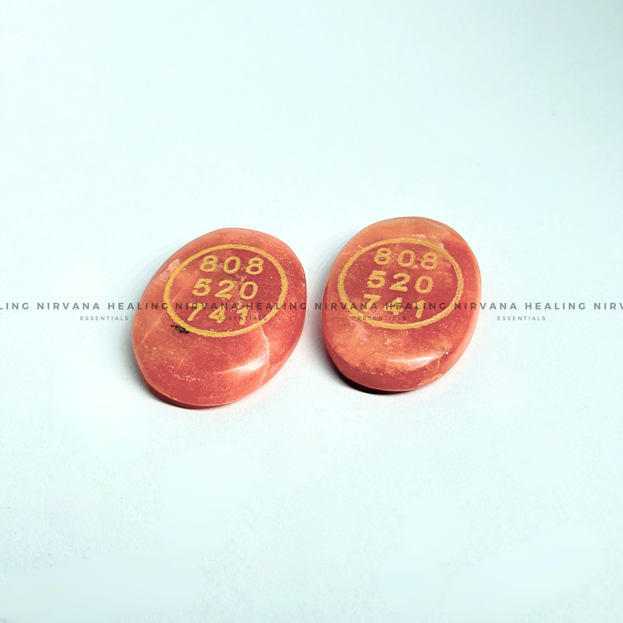 RED JASPER ABUNDANCE ZIBU COIN (Immunity, Strength, Health And Pain Relief) - Image 2