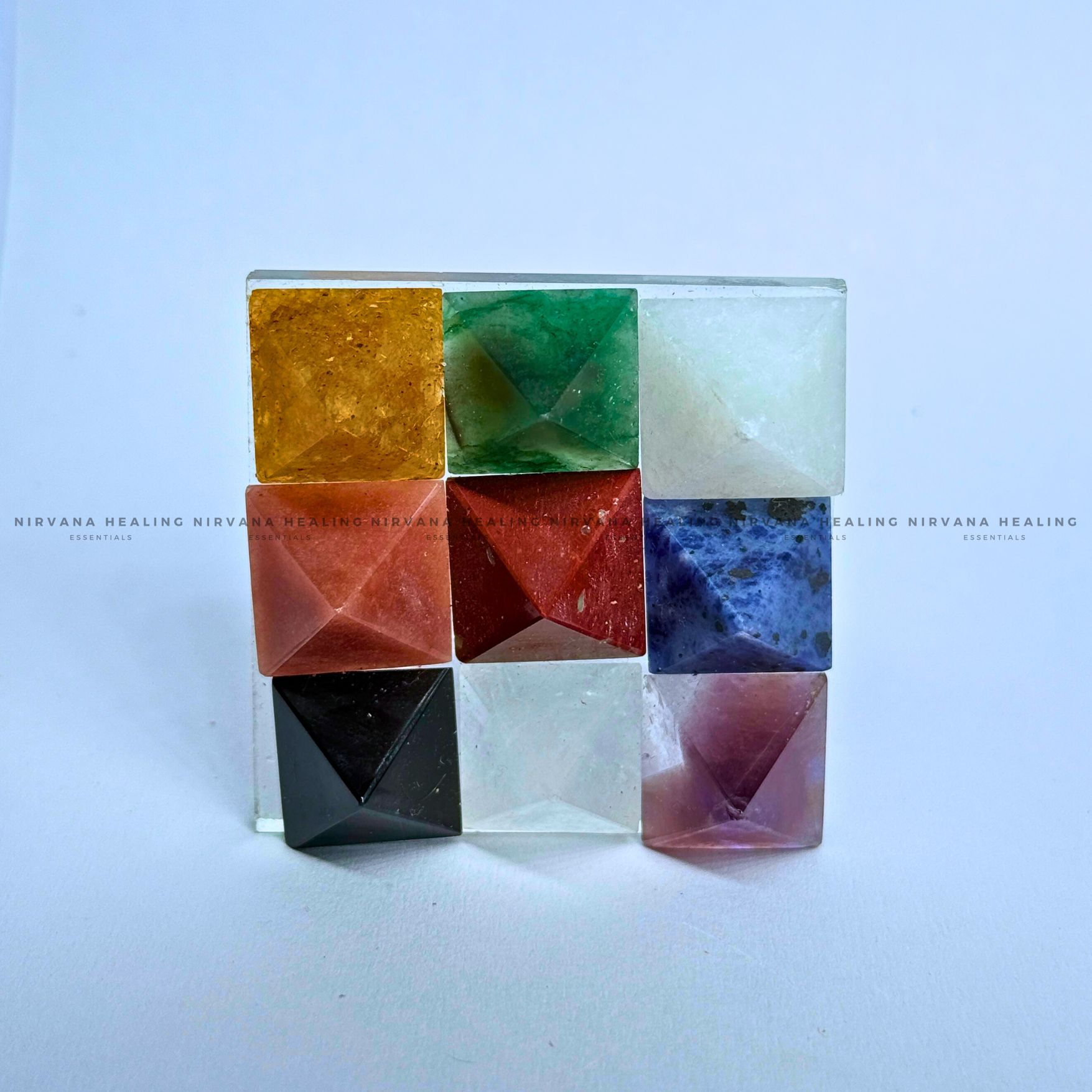 CRYSTAL NAVAGRAHA PYRAMID (Balance of the Nine Planets) - Image 4