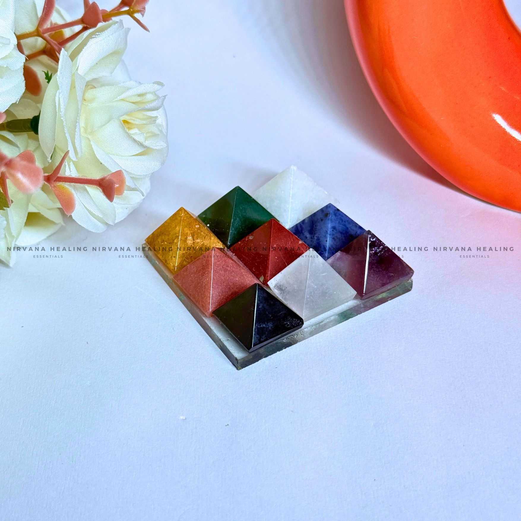 CRYSTAL NAVAGRAHA PYRAMID (Balance of the Nine Planets) - Image 5