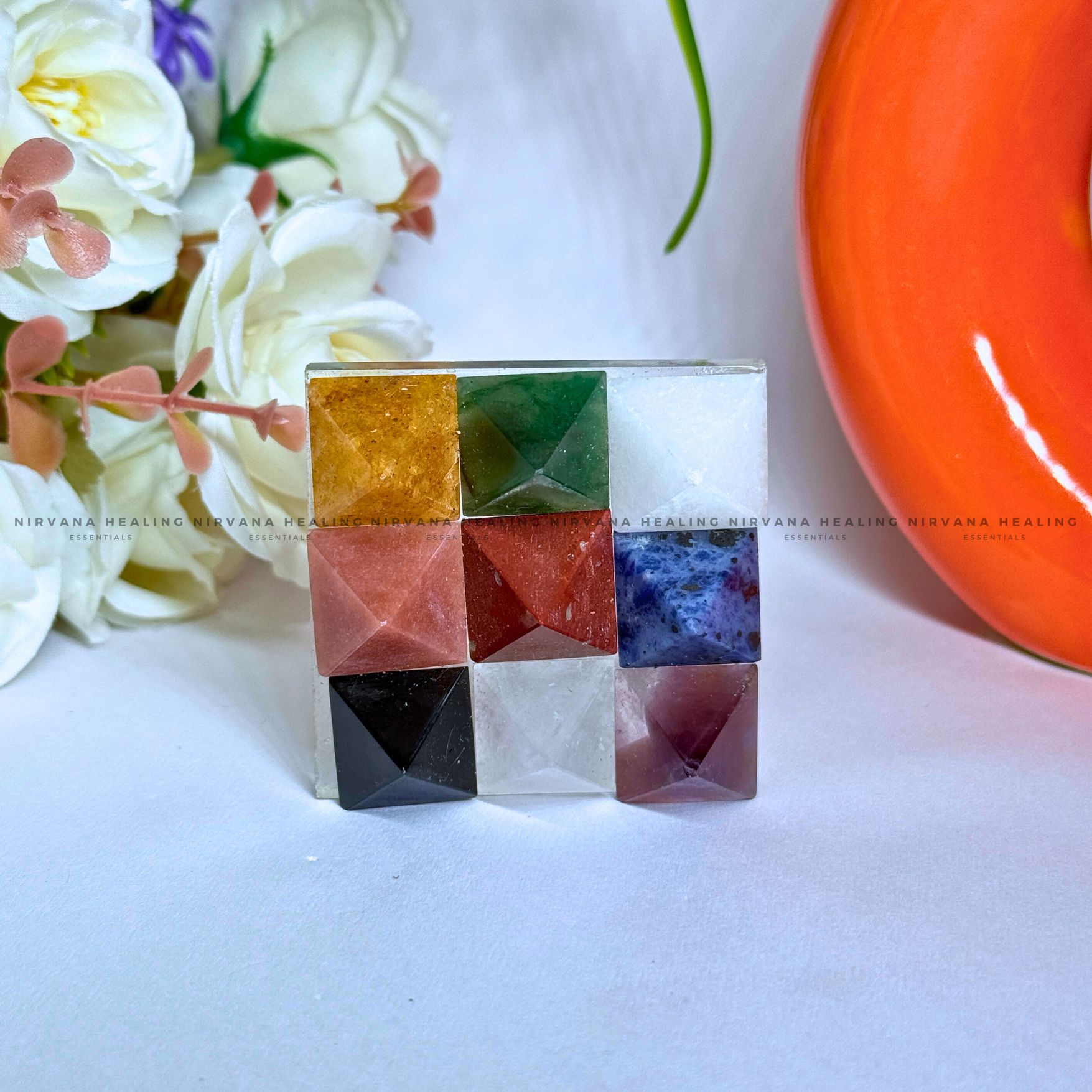 CRYSTAL NAVAGRAHA PYRAMID (Balance of the Nine Planets) - Image 6