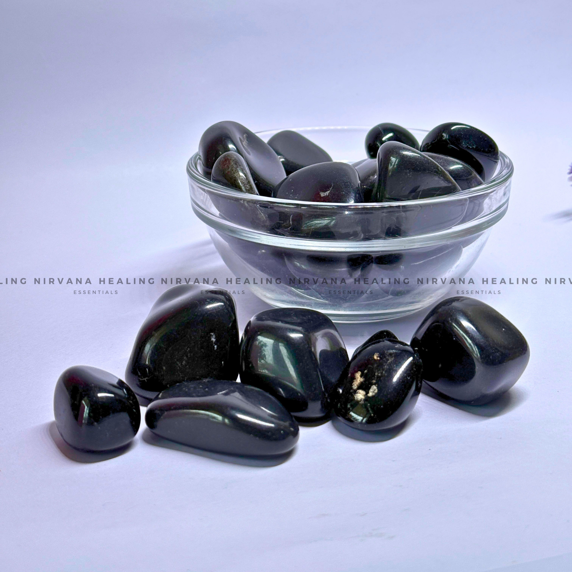 BLACK TOURMALINE TUMBLE STONES (Protection, Grounding, Shielding And Growth) - Image 3