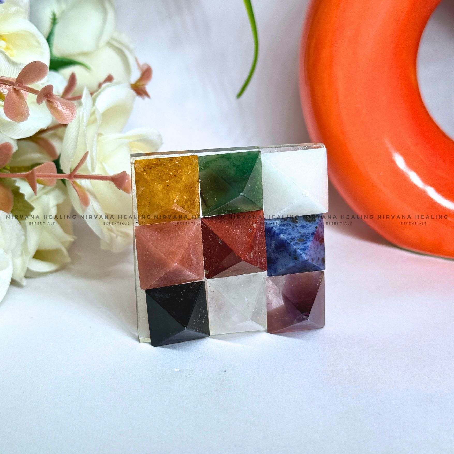 CRYSTAL NAVAGRAHA PYRAMID (Balance of the Nine Planets) - Image 2