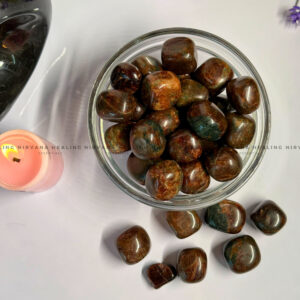 GARNET RED TUMBLE STONES (Commitment, Passion, Grounding And Courage)