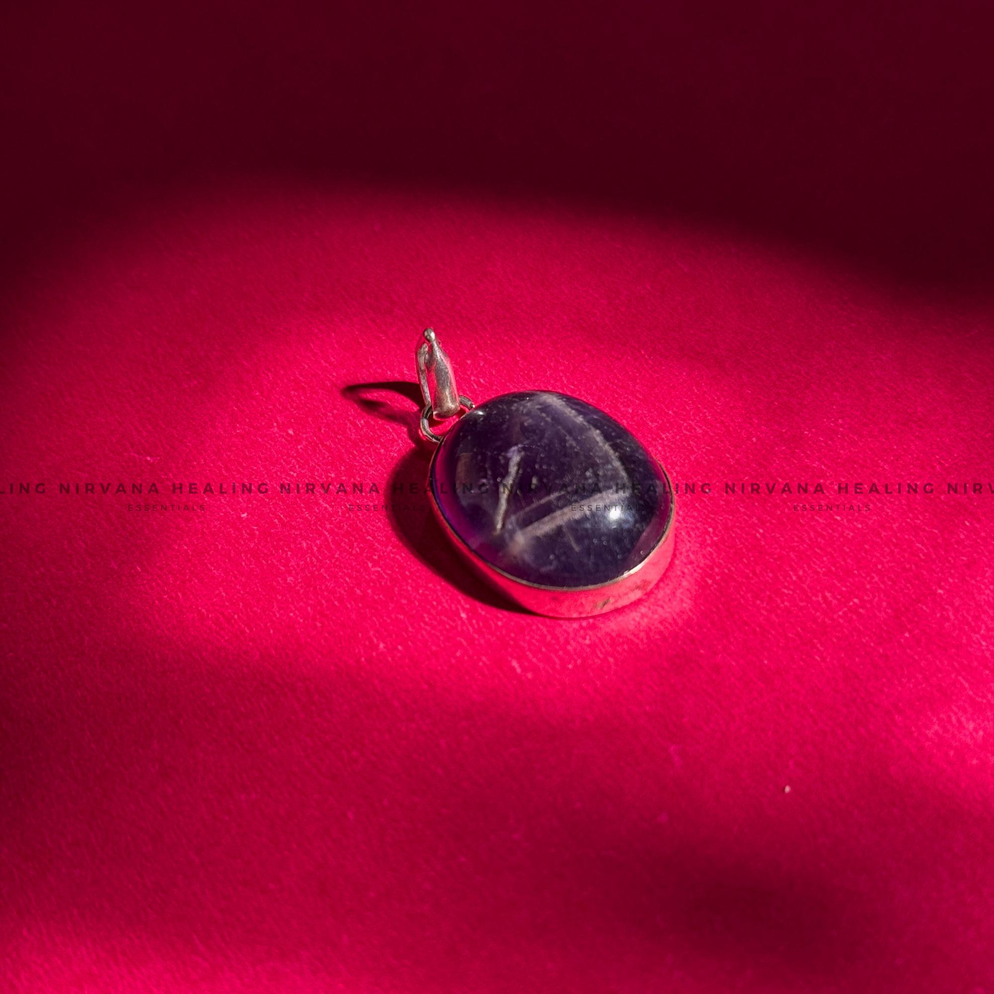AMETHYST ROUND PENDANT (Meditation, Stress Reduction, Intuition And Manifestation) - Image 6