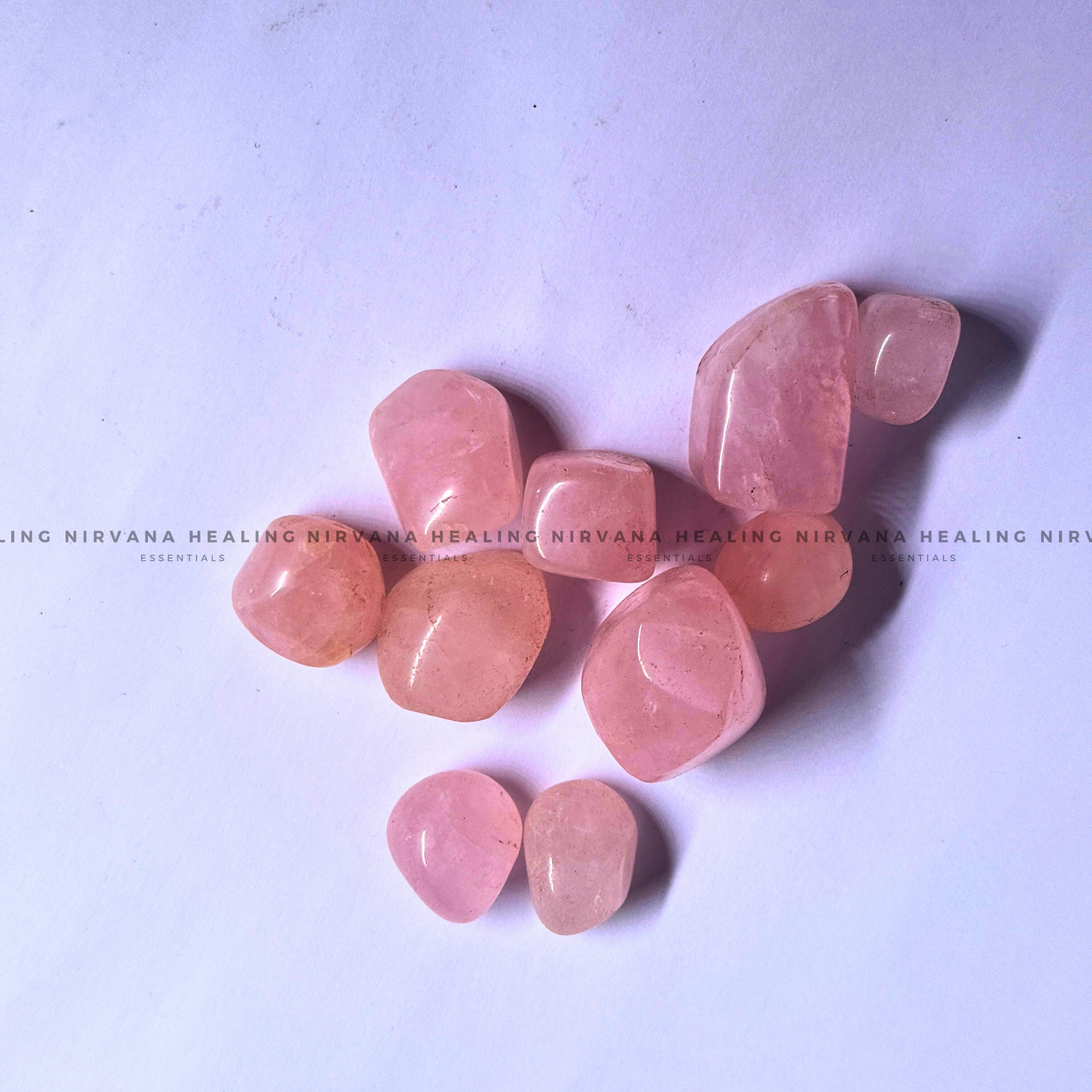 ROSE QUARTZ TUMBLE HEALING STONE (Love, Romance, Relationship, Emotion And Balance) - Image 4