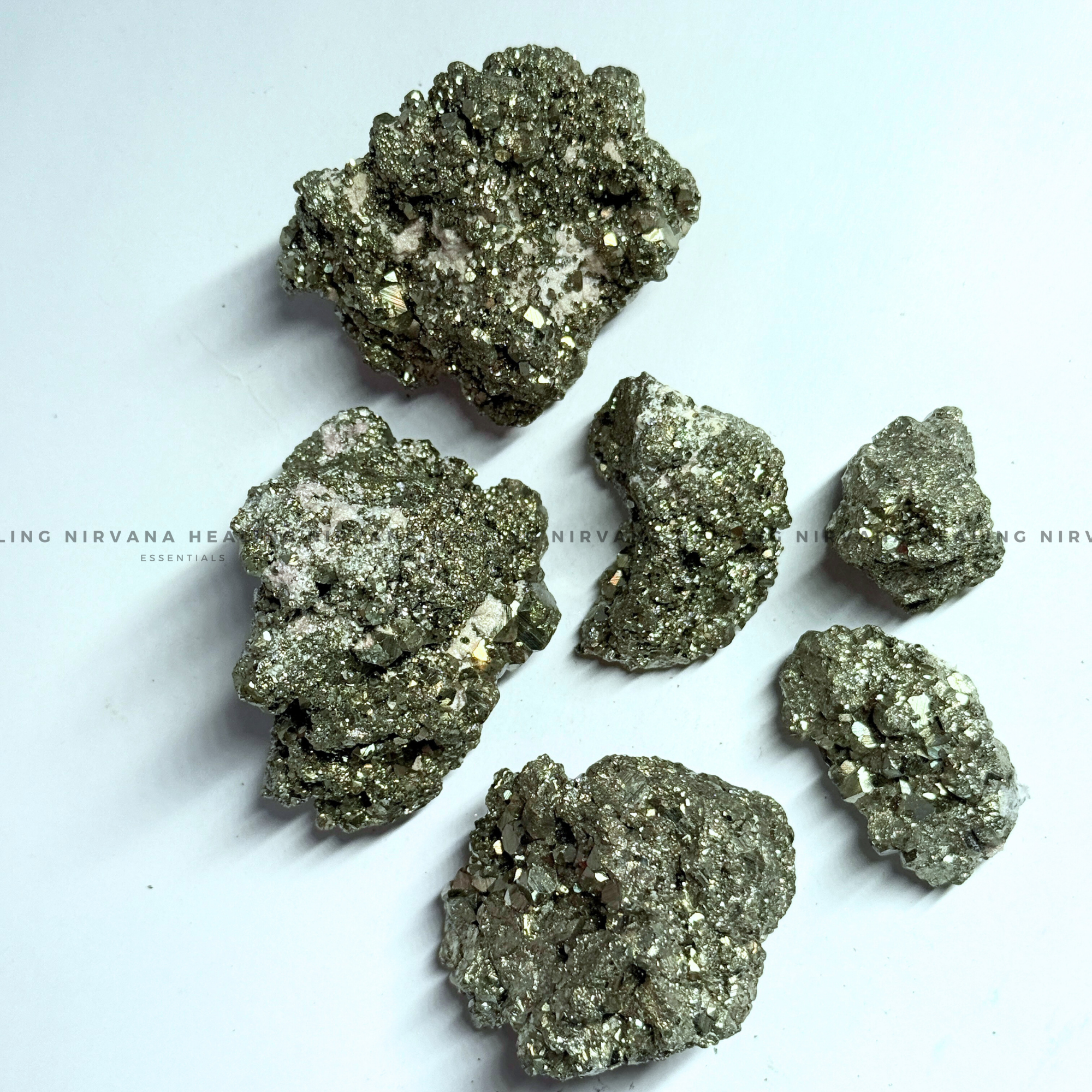 RAW PYRITE CLUSTER (Money Magnet, Prosperity, Fame And Abundance).
- Image 5