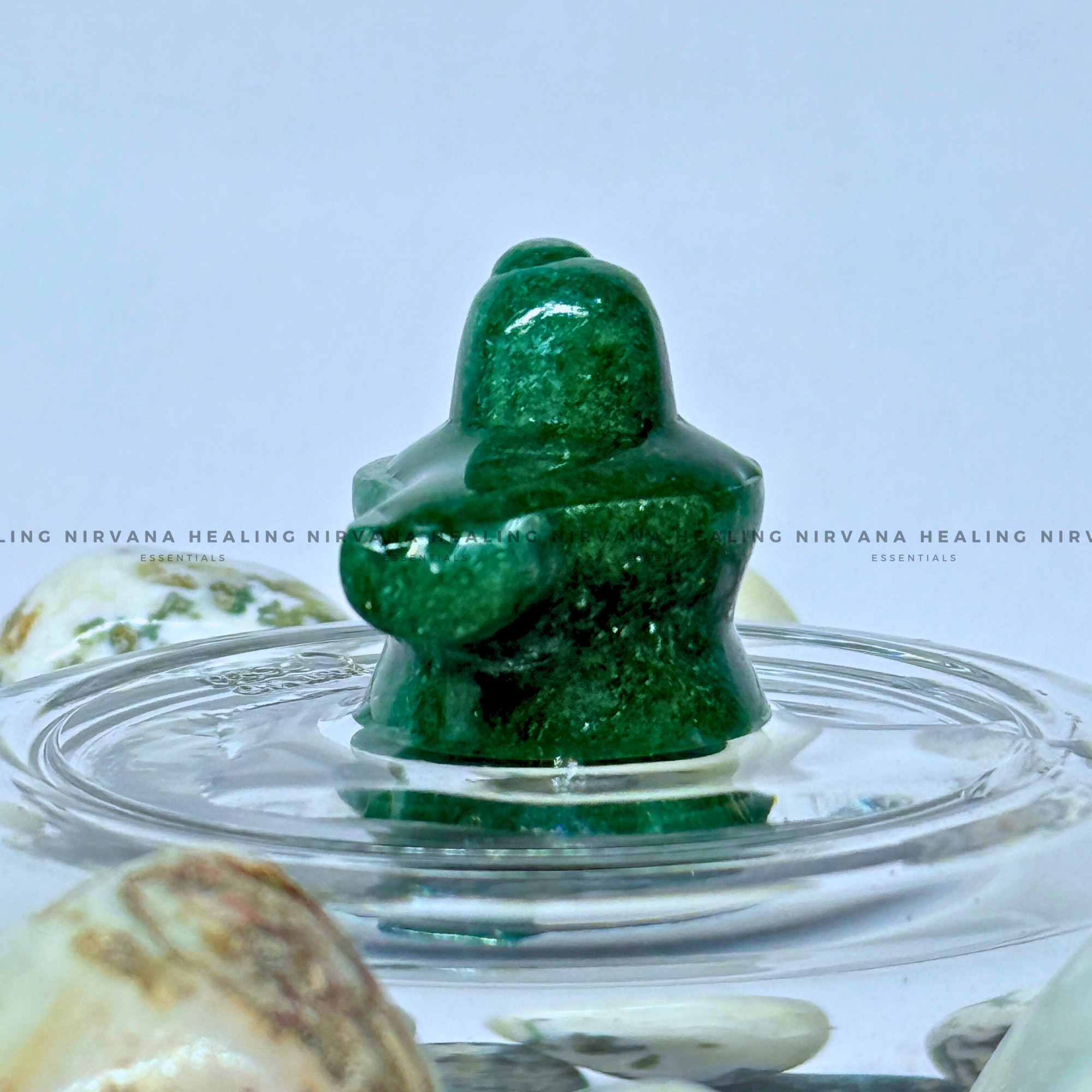 GREEN AVENTURINE SHIVLING (1 Inch)
(Luck, Money, Abundance, Career And Growth).
- Image 3