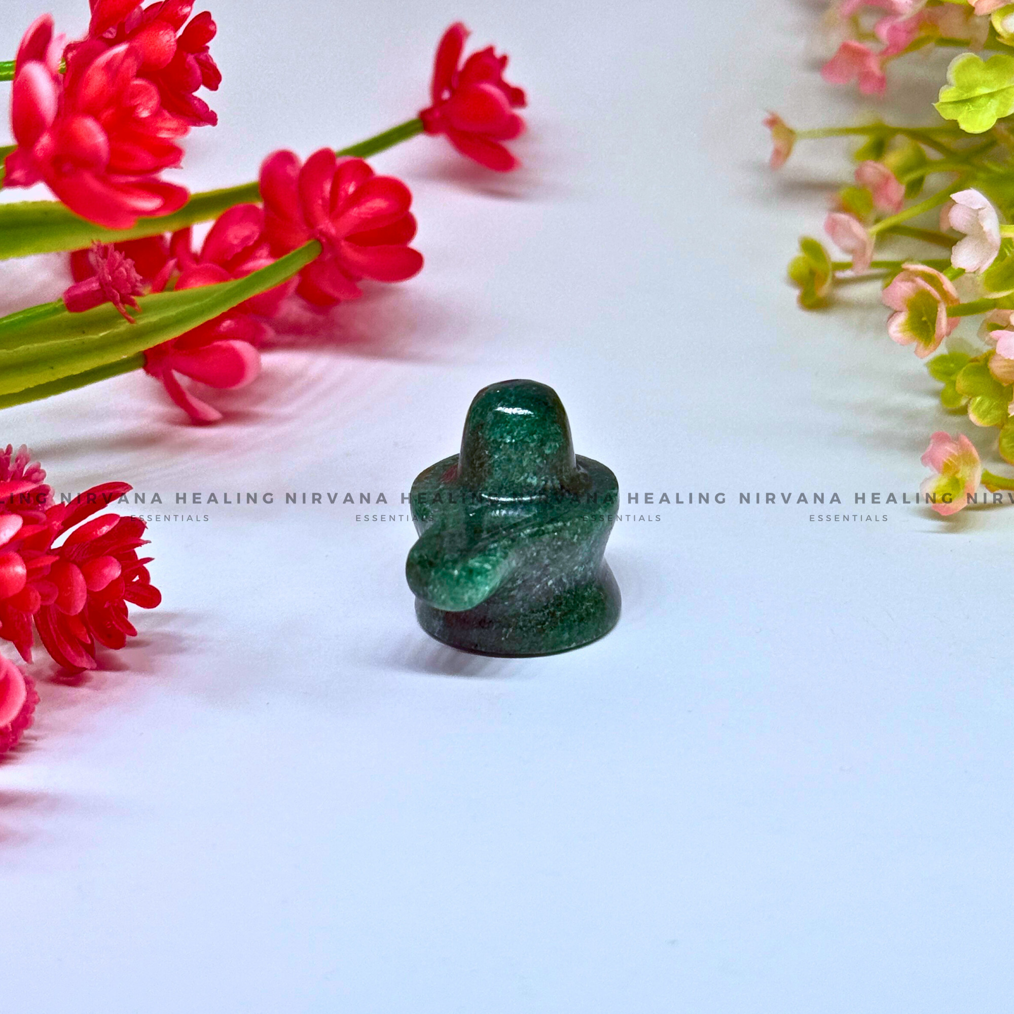 GREEN AVENTURINE SHIVLING (1 Inch)
(Luck, Money, Abundance, Career And Growth).
- Image 2