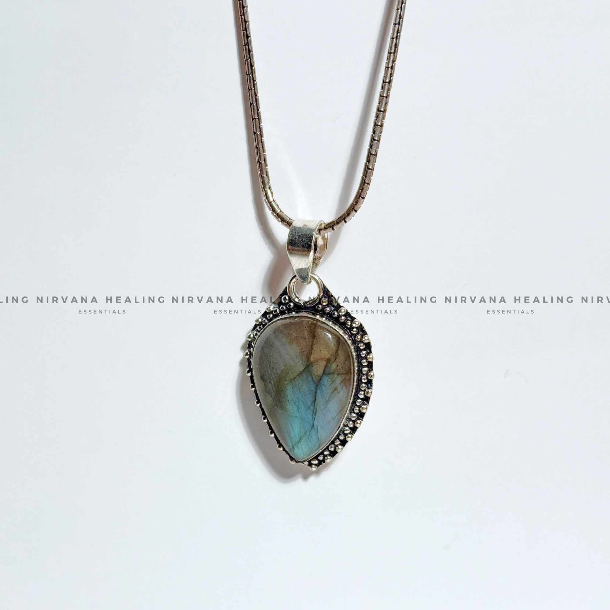 LABRADORITE CRYSTAL DESIGNER PENDANT (Intuition, Inner Power And Transformation).
- Image 2