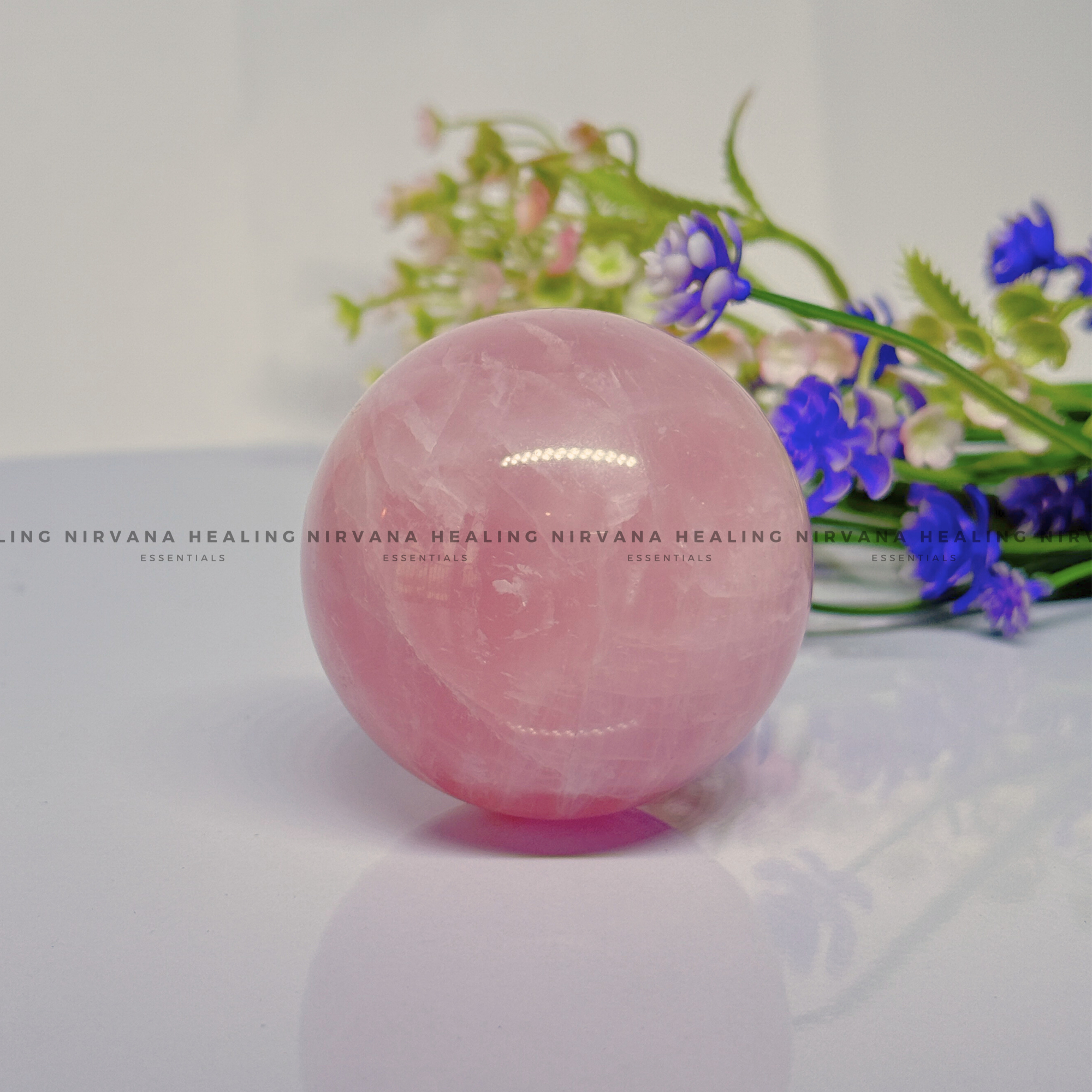 ROSE QUARTZ SPHERE (Love, Romance, Relationship, Emotion And Balance) - Image 5