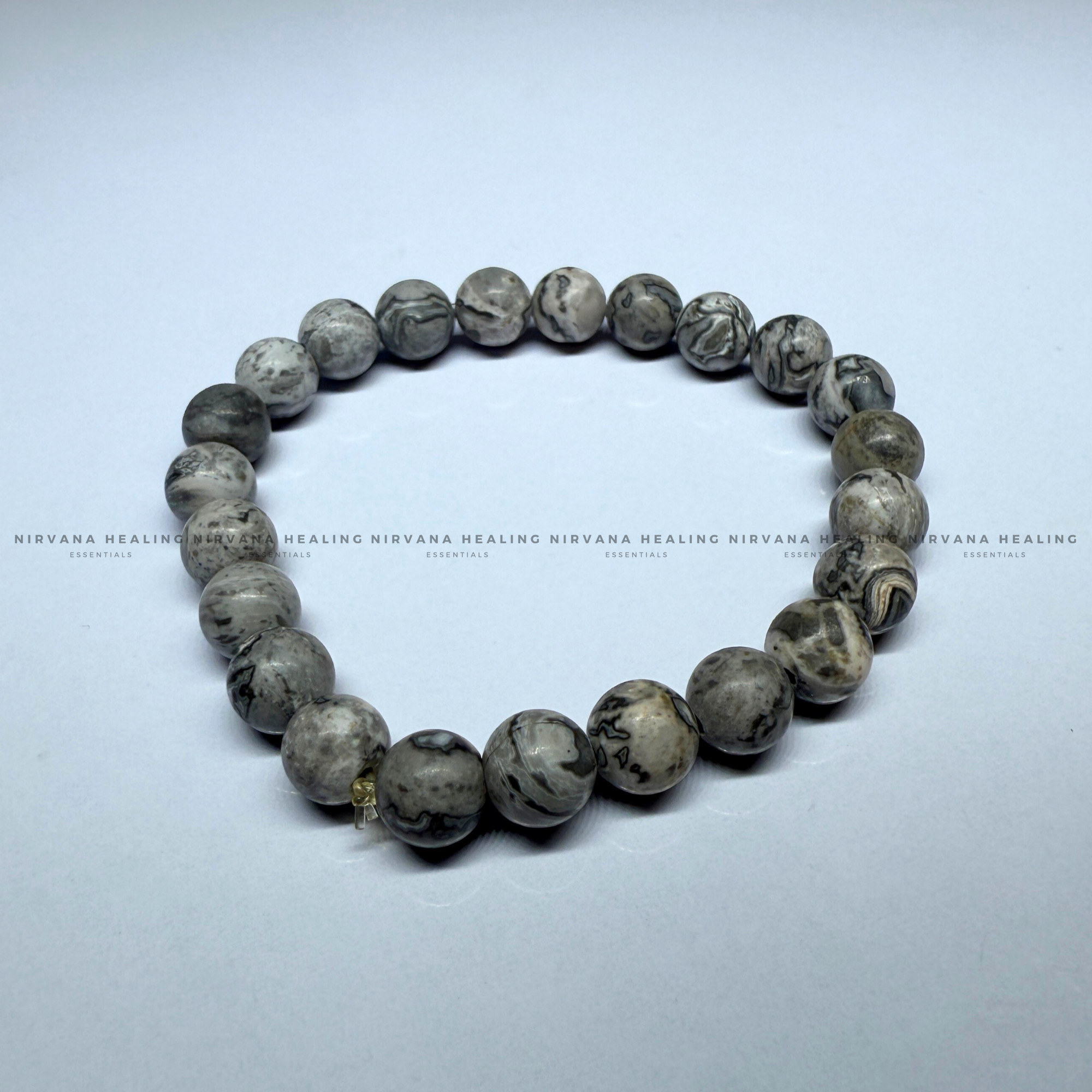 CATS EYE ROUND BEADED BRACELET (Intuition, Awareness And Protection) - Image 3
