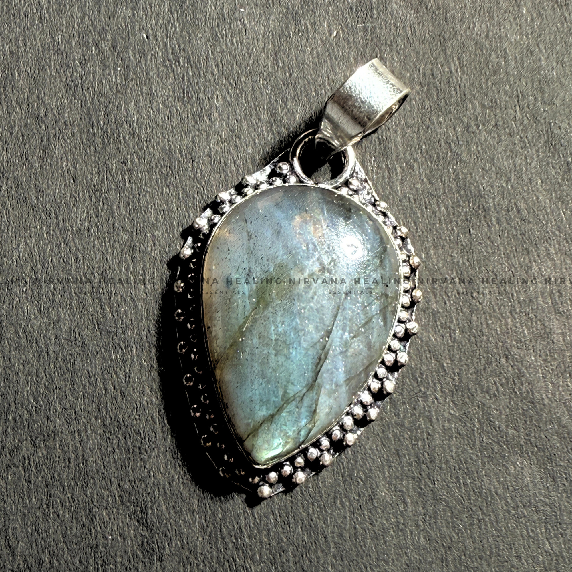 LABRADORITE CRYSTAL DESIGNER PENDANT (Intuition, Inner Power And Transformation).
- Image 3