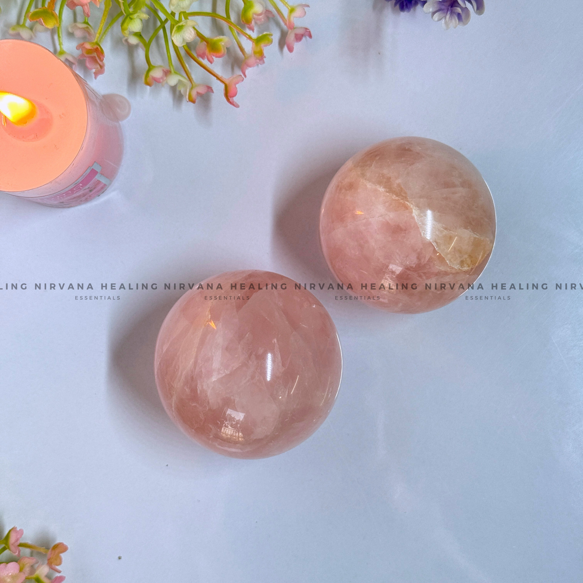ROSE QUARTZ SPHERE (Love, Romance, Relationship, Emotion And Balance) - Image 2