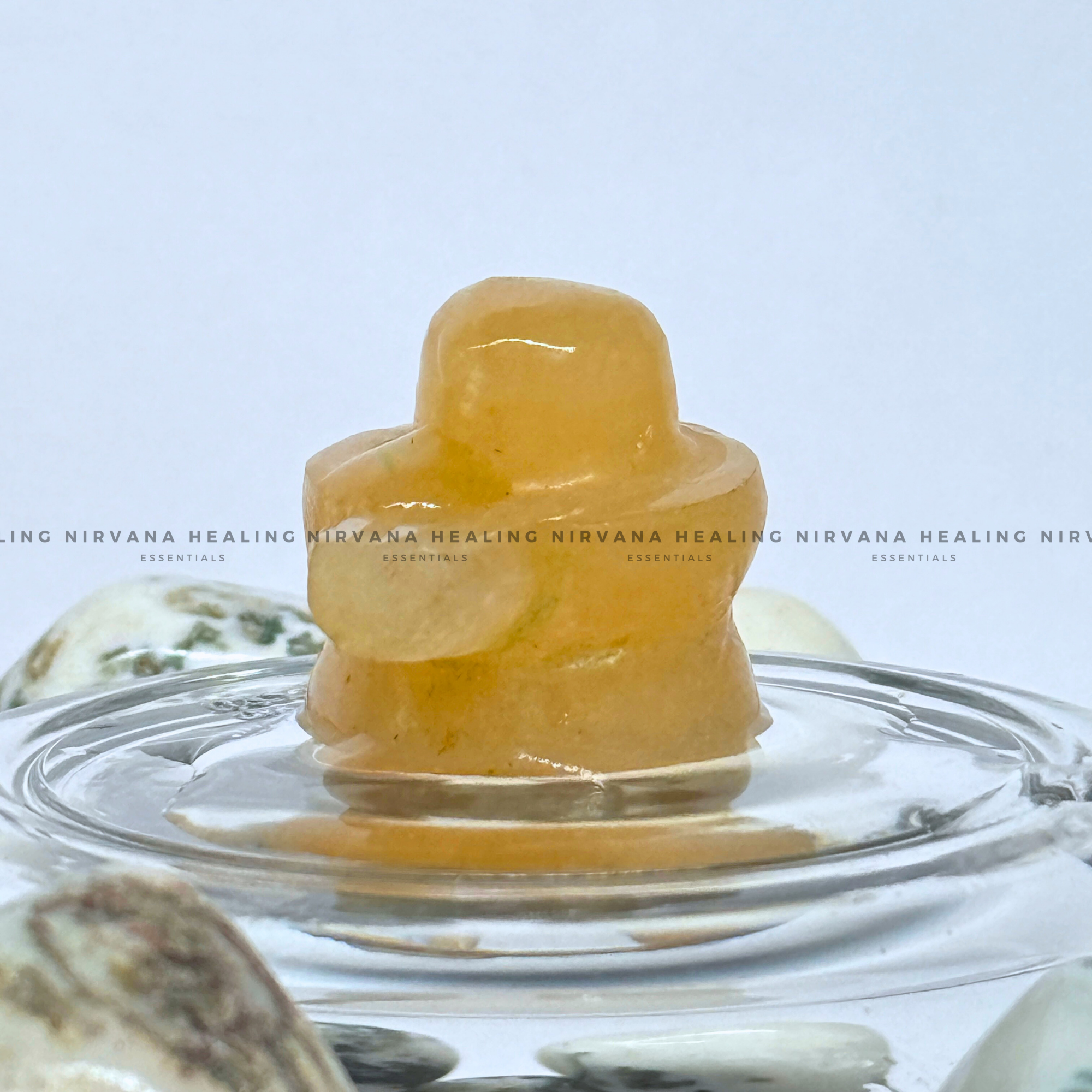 CITRINE SHIVLING (1 Inch) (Abundance, Creativity, Success And Confidence)
- Image 2