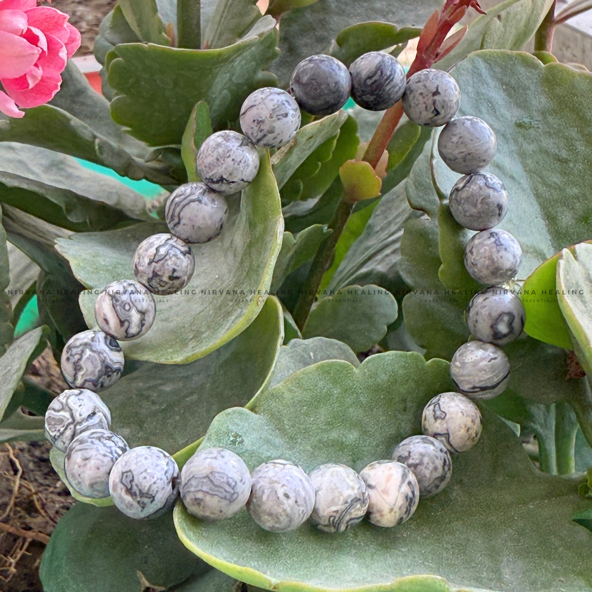 CATS EYE ROUND BEADED BRACELET (Intuition, Awareness And Protection) - Image 5